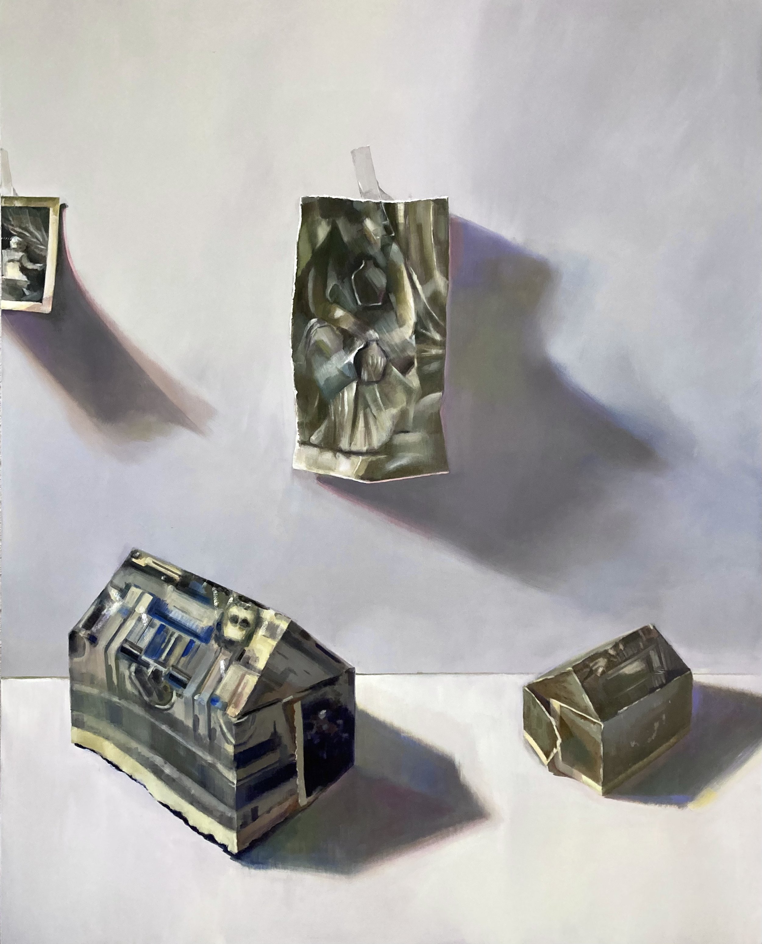 Umbrage (2025) 60 x 48 inches, oil on canvas