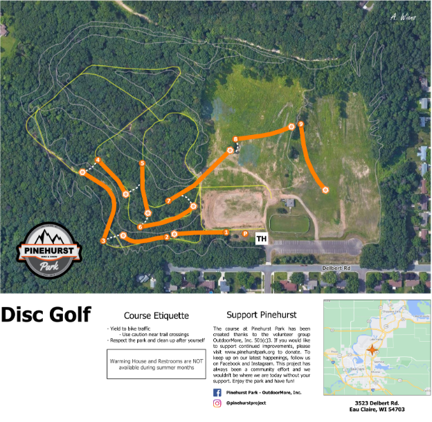 Trail Map — Pinehurst Park
