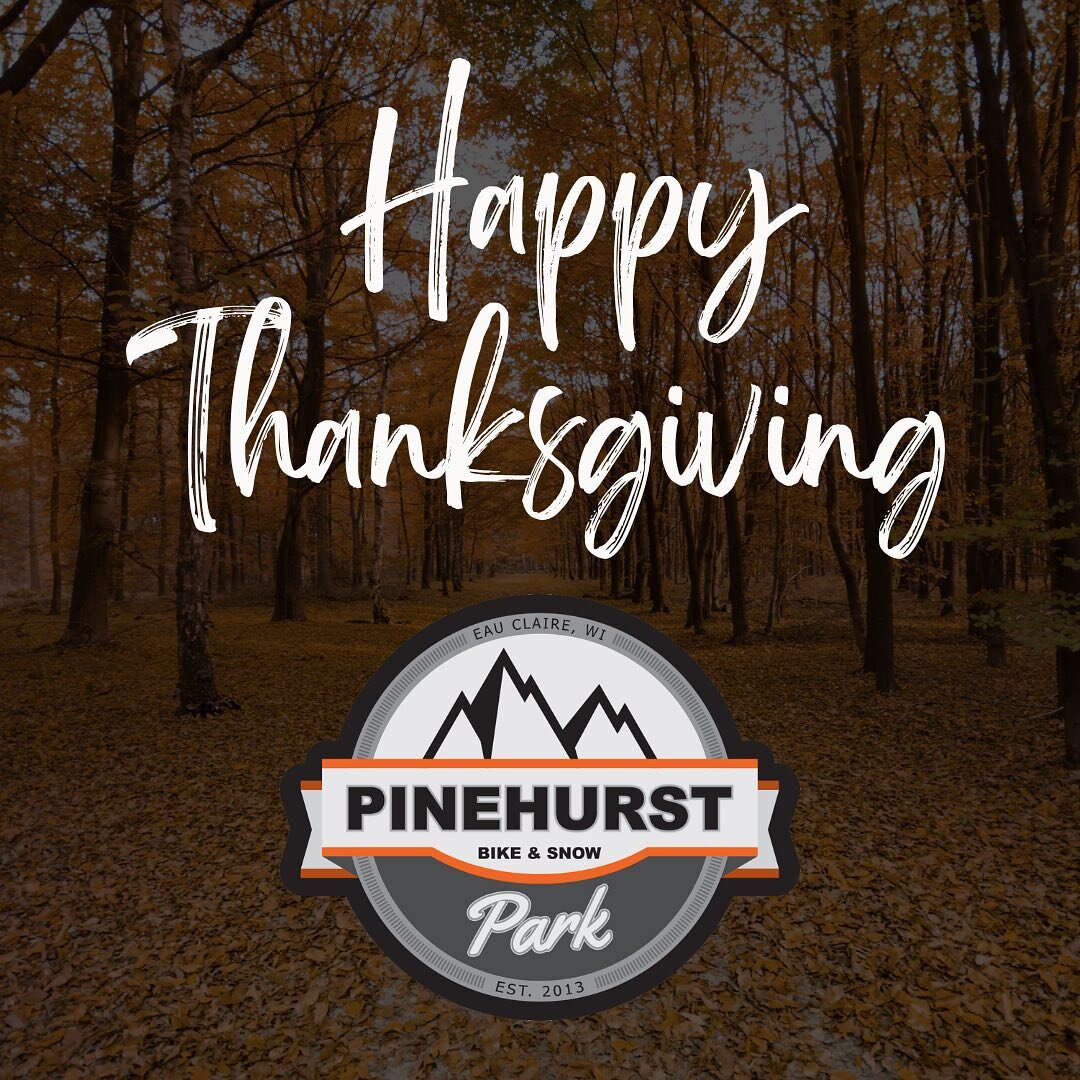 Happy Thanksgiving from all of us at OutdoorMore! 🍁 We&rsquo;re so grateful to everyone that has come together and pitched in around our favorite park!

If you&rsquo;re looking to burn off those mashed potatoes later today, the trails at Pinehurst a