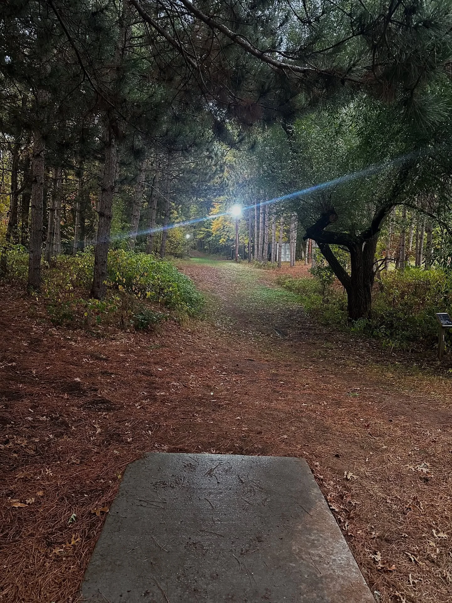 It&rsquo;s that season&hellip;Disc Golf at night kinda season. Enjoy!