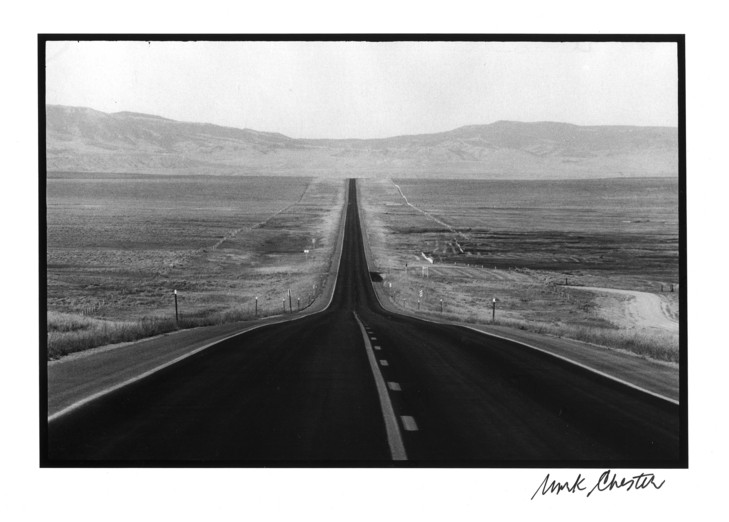 Wyoming Road Copyright 1970 © Mark Chester