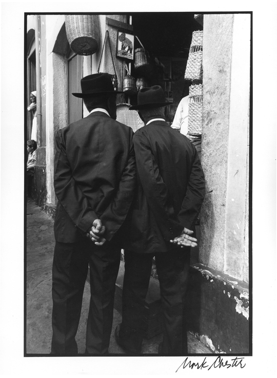 Two Men Wearing Hats