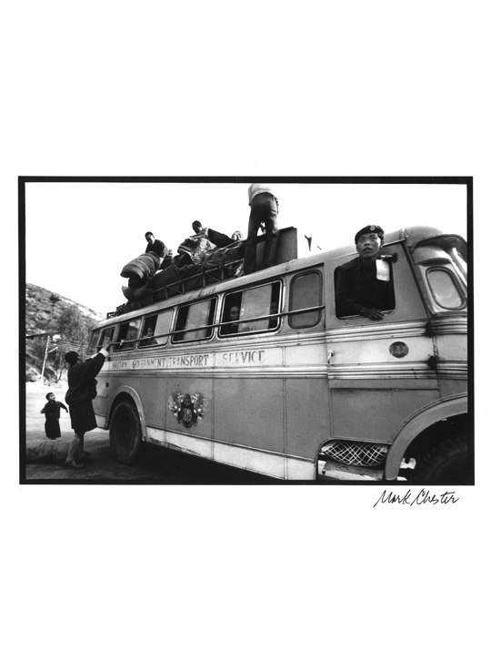 Bus in Bhutan