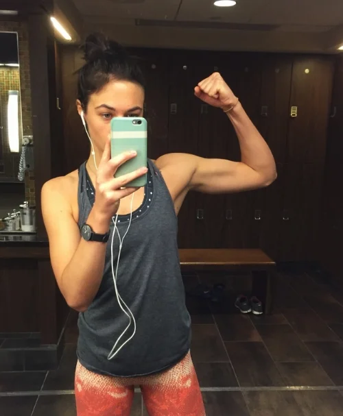 It was an arm day...