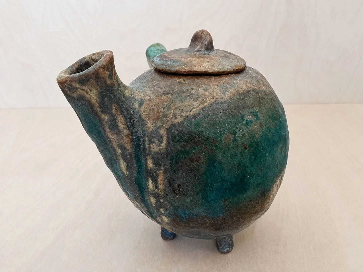 Japanese Inspired Sculptural Teapot