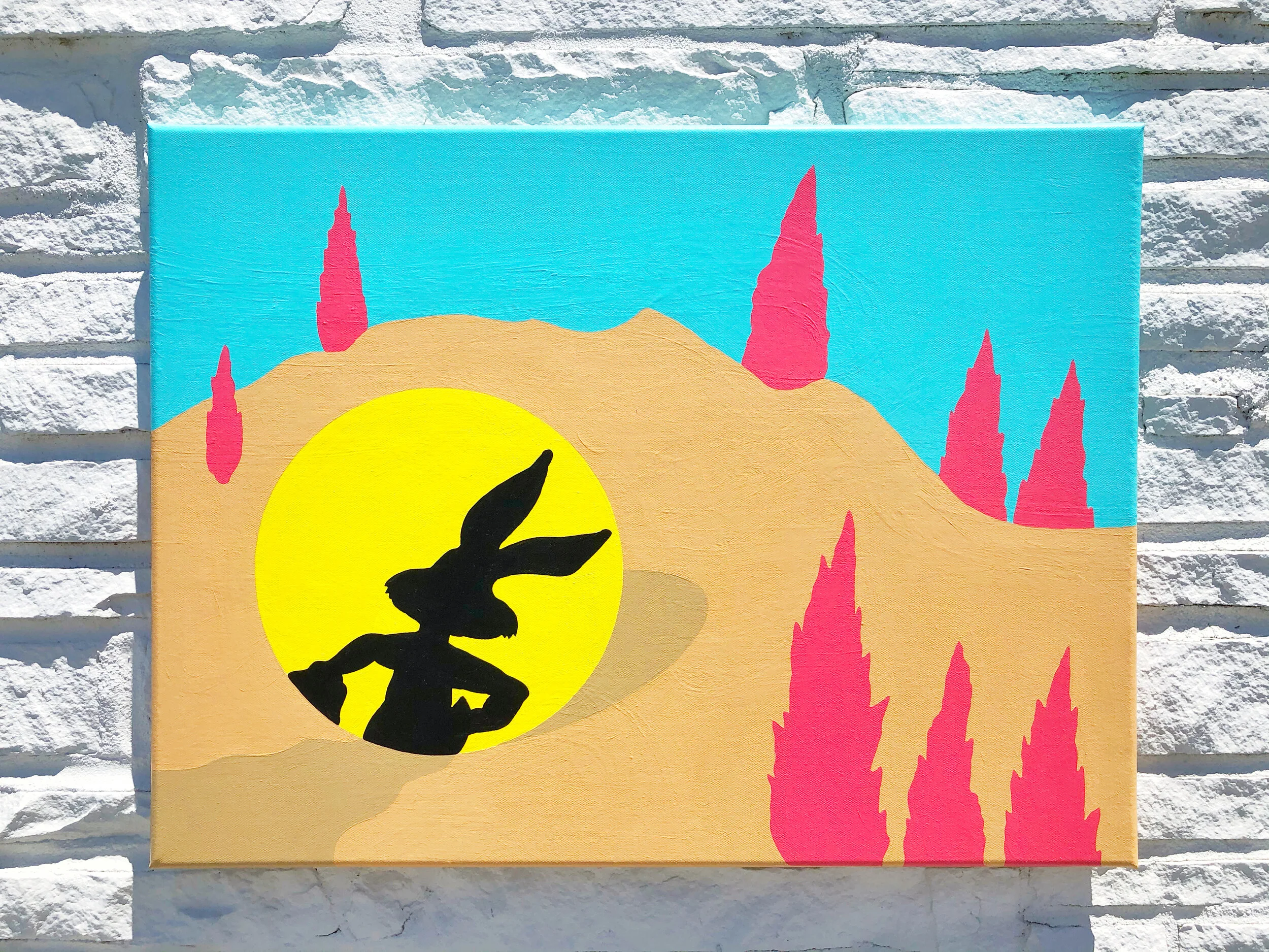 Pink Forest Shadow 18x20 Acrylic on canvas 2020.JPG