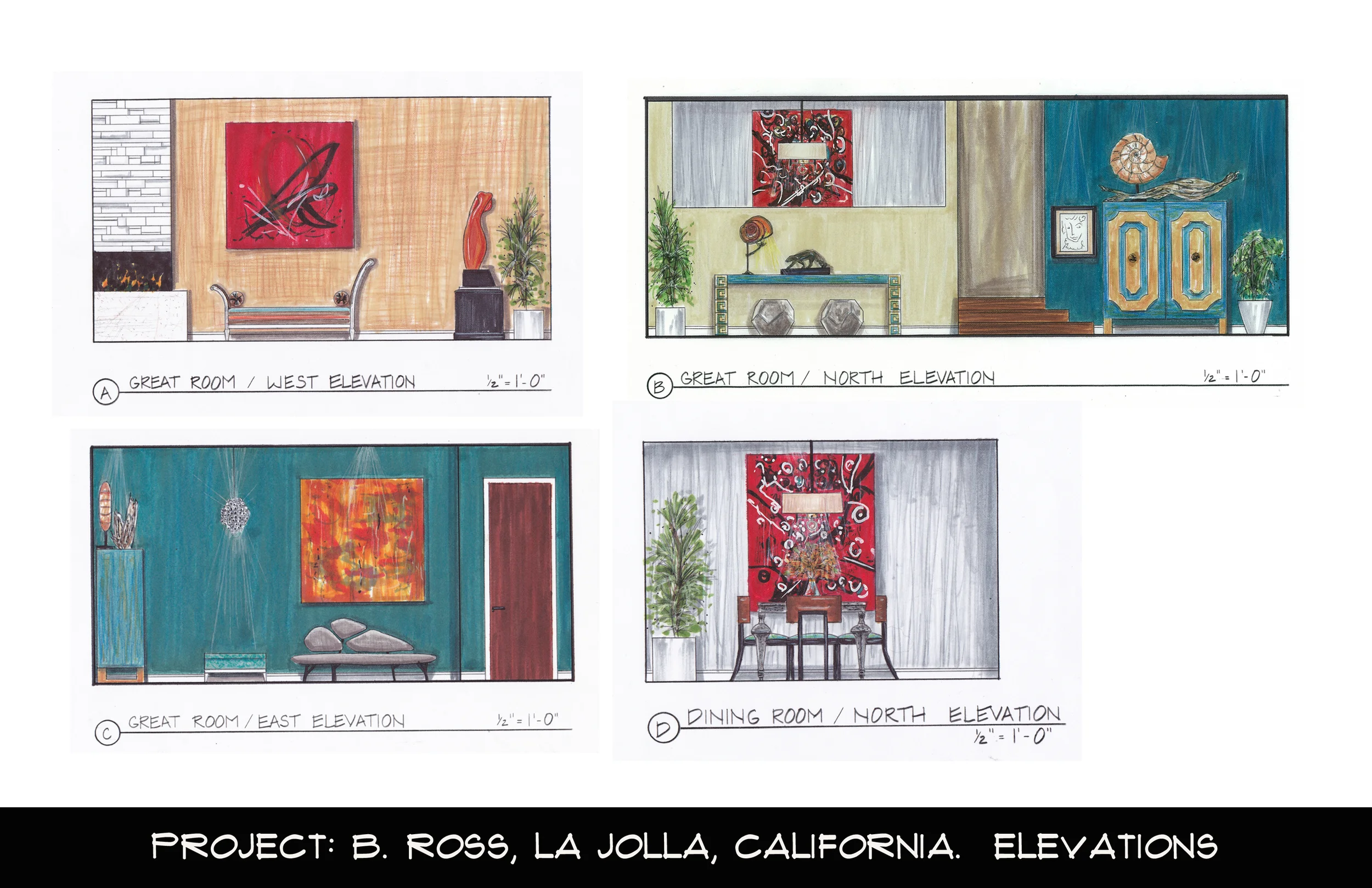 B. Ross Project, La Jolla, CA.