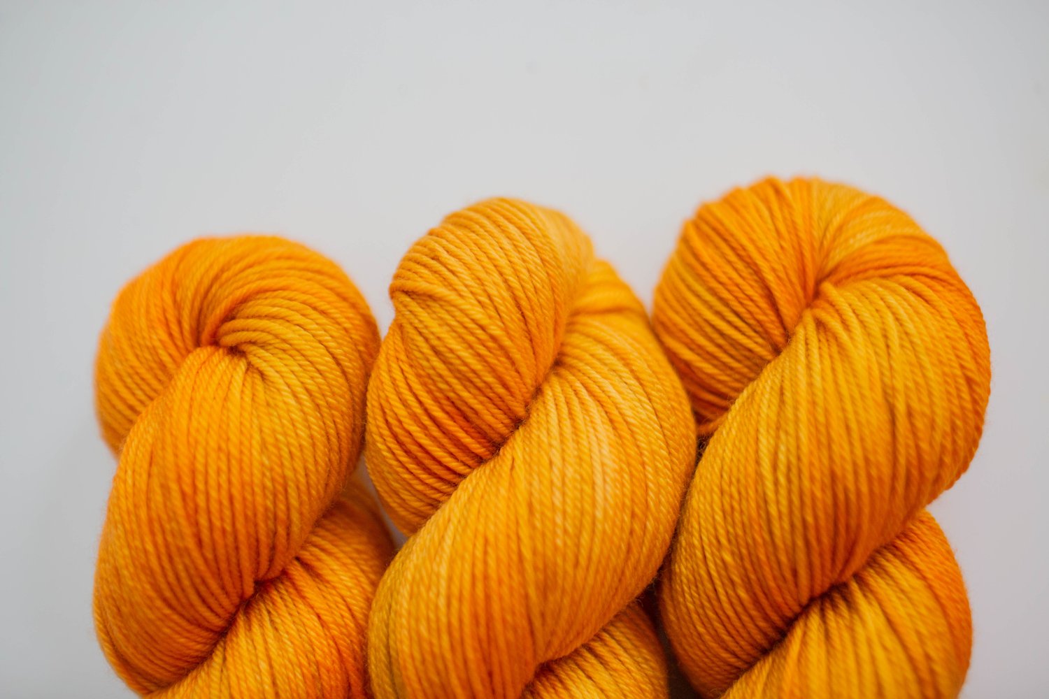 Pumpkin DK Weight Sock Yarn — Little Lionhead Knits