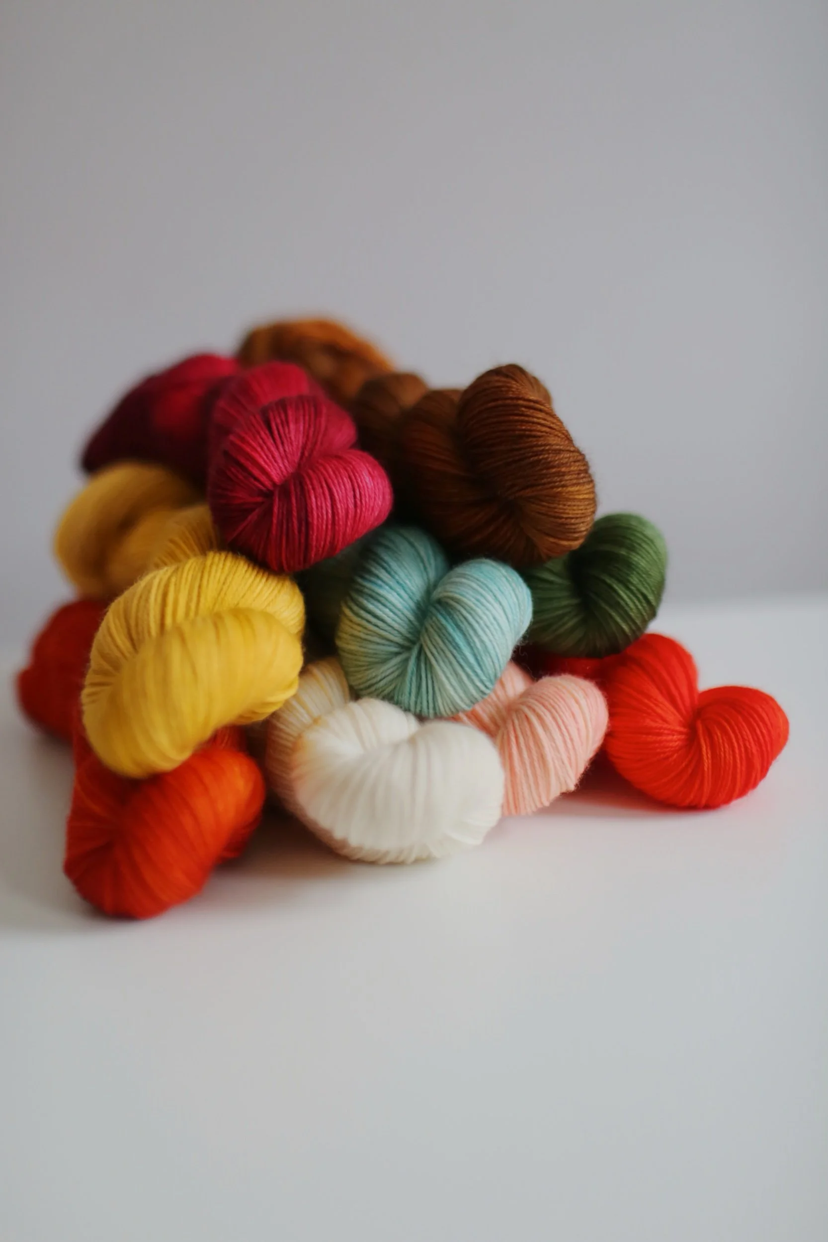 50 gram fingering weight soft sock minis