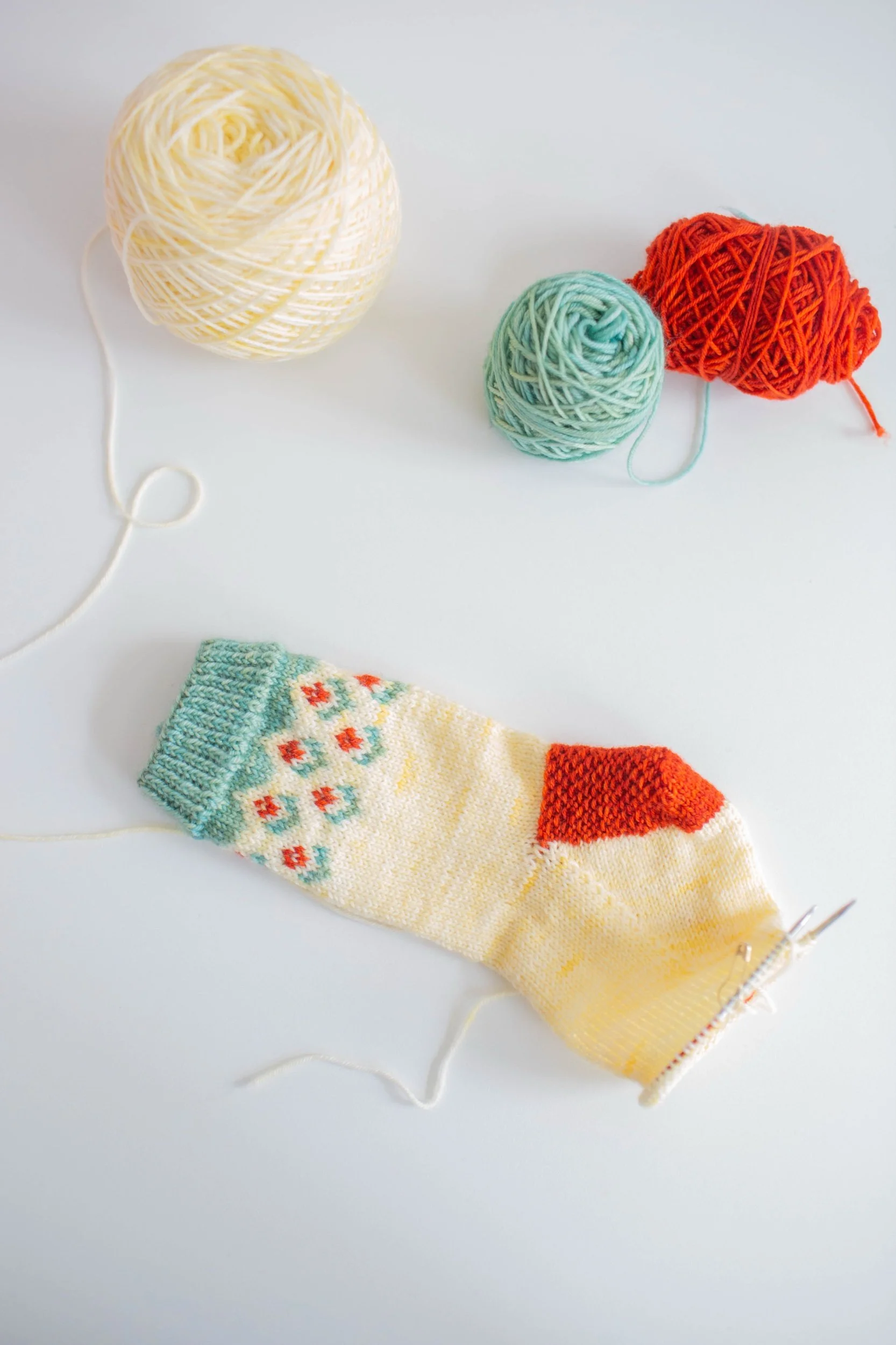 Calico Socks by Morgan Panich