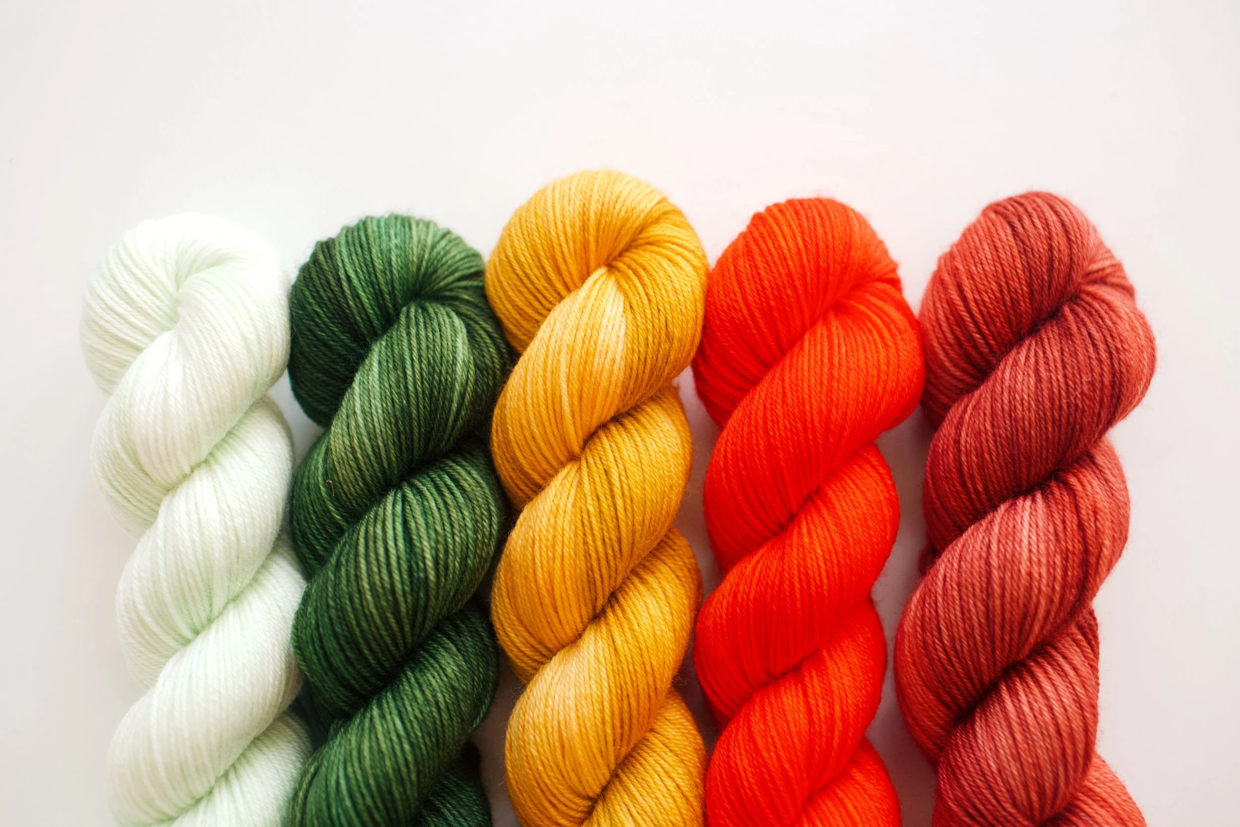 50 Gram Fingering Weight Skeins