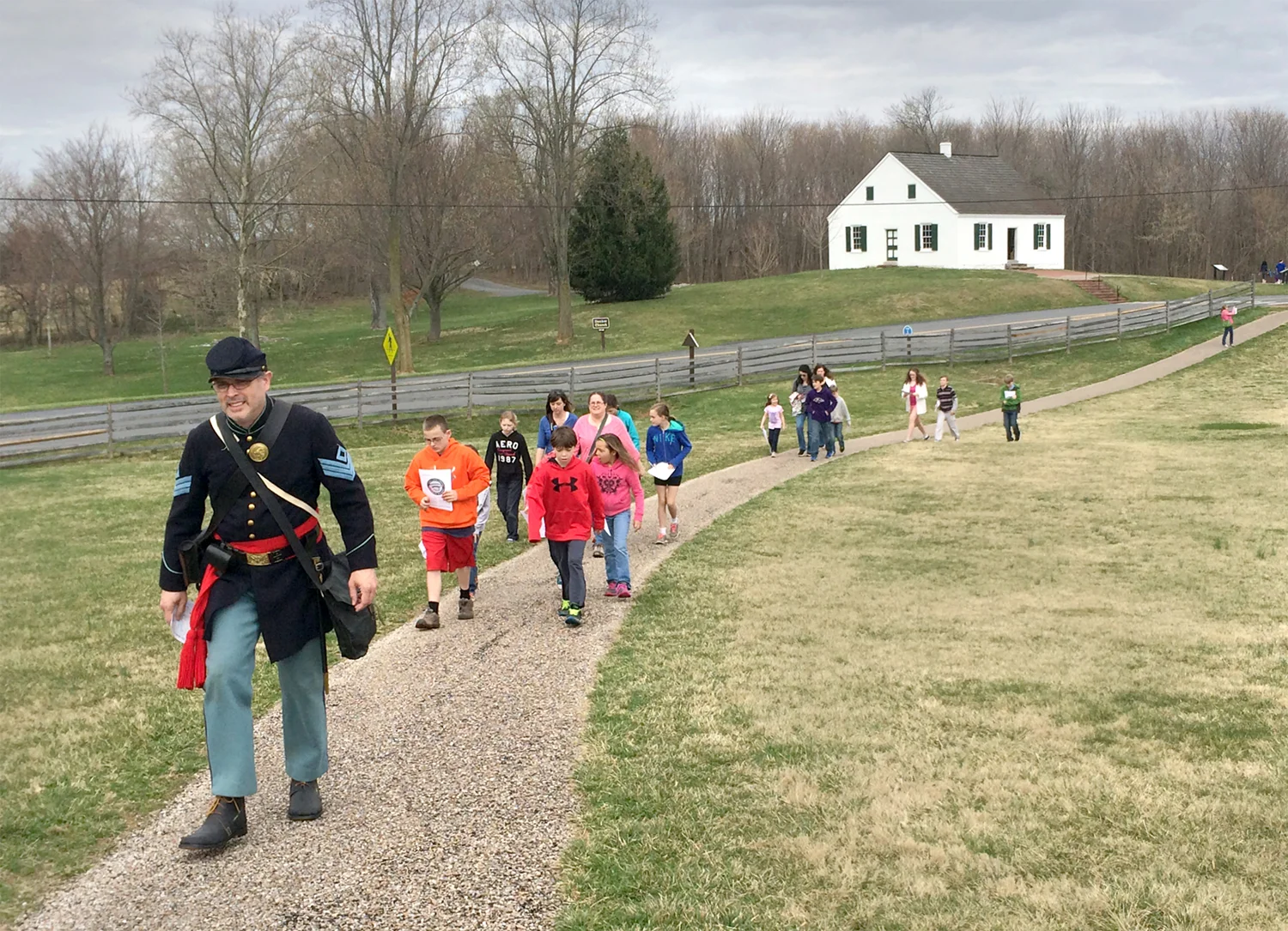 Living History leader Antietam National Battlefield