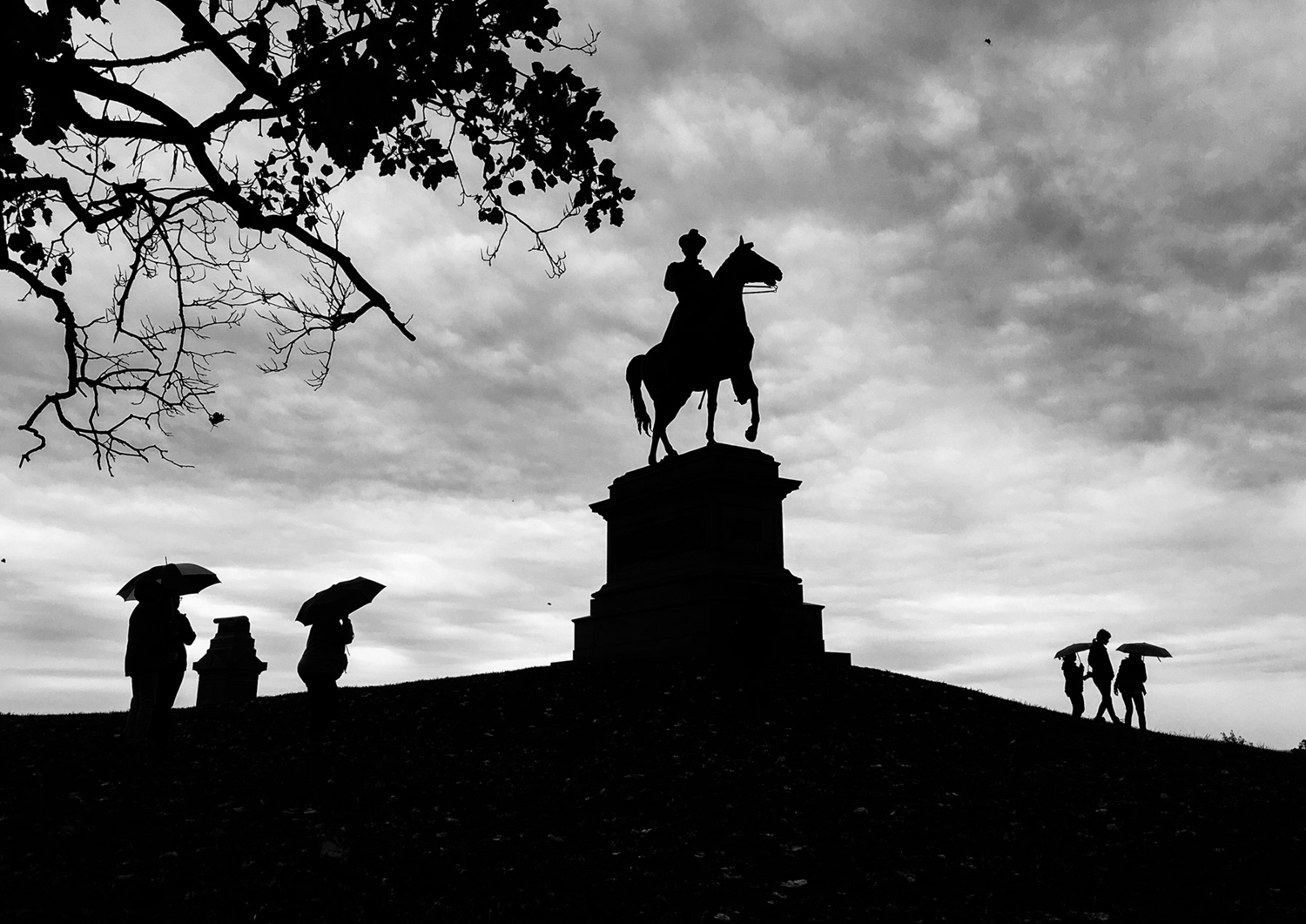  Gen. Hancock monument Gettysburg National Battlefield 