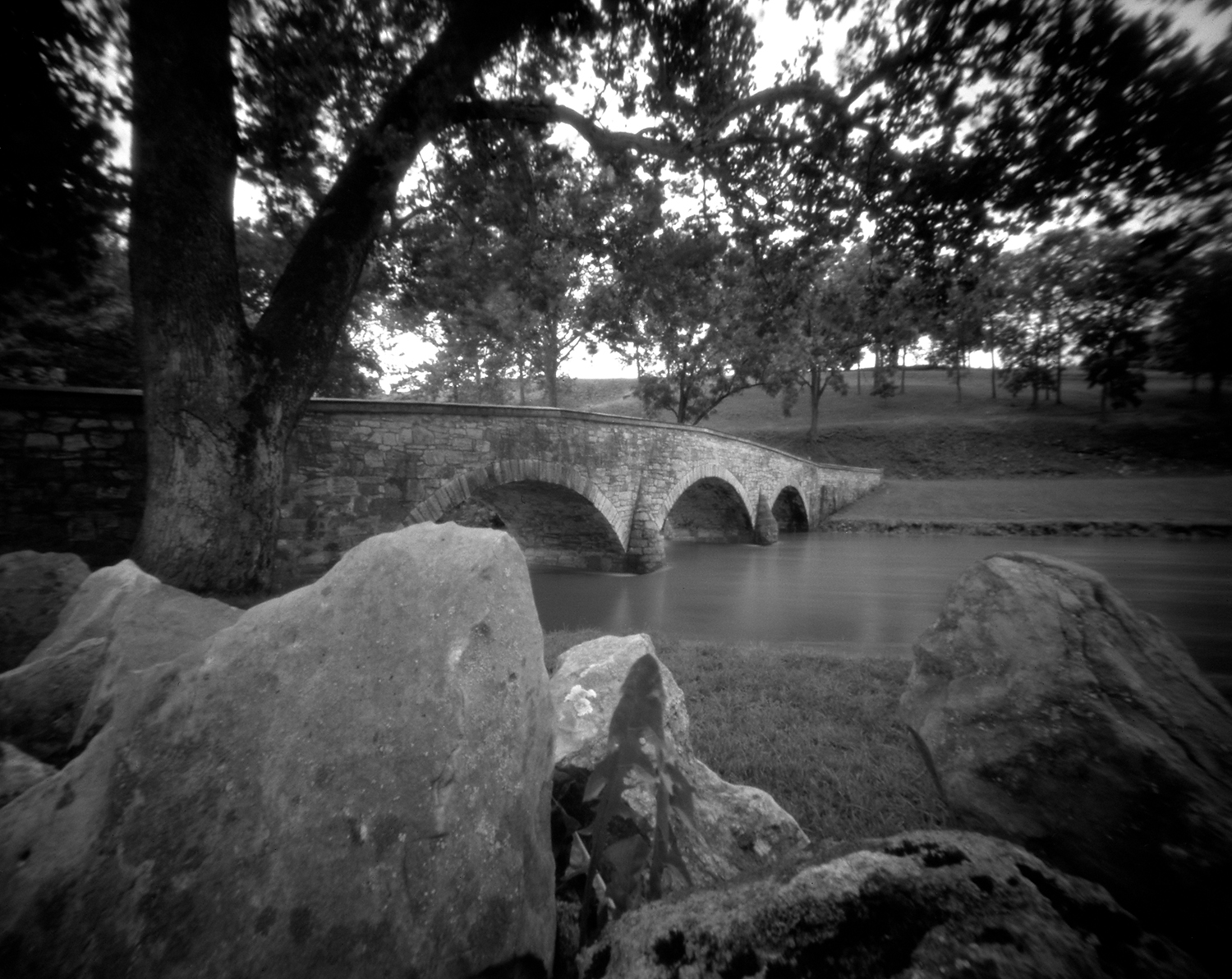  Burnside Bridge Antietam National Battlefield Pinhole camera 