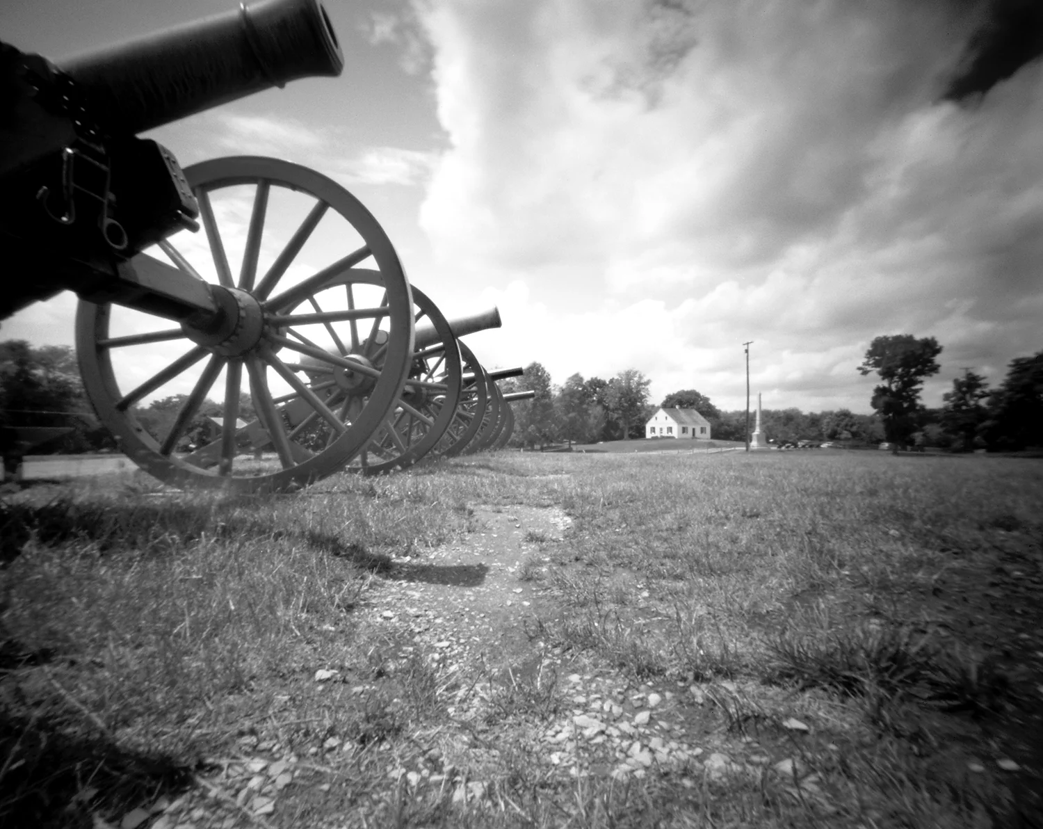 Dunker Church Antietam National Battlefield Pinhole camera