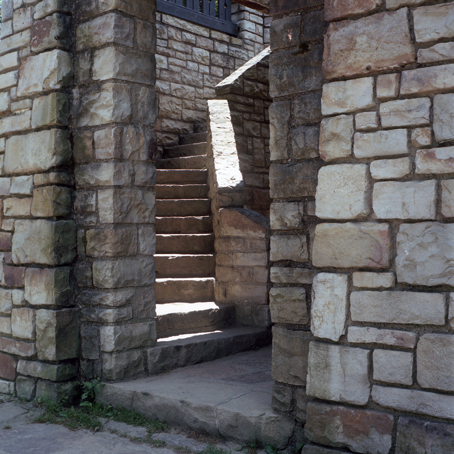  Stone Tower Allegany State Park (NY) 6x6 Color film 