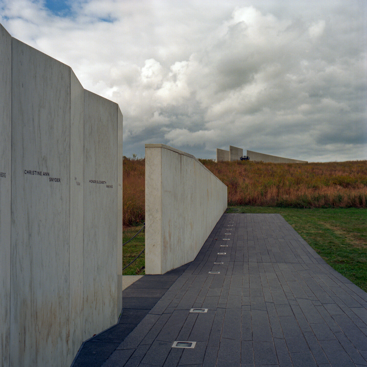  Flight 93 Memorial Shanksburg, PA 6x6 color film 