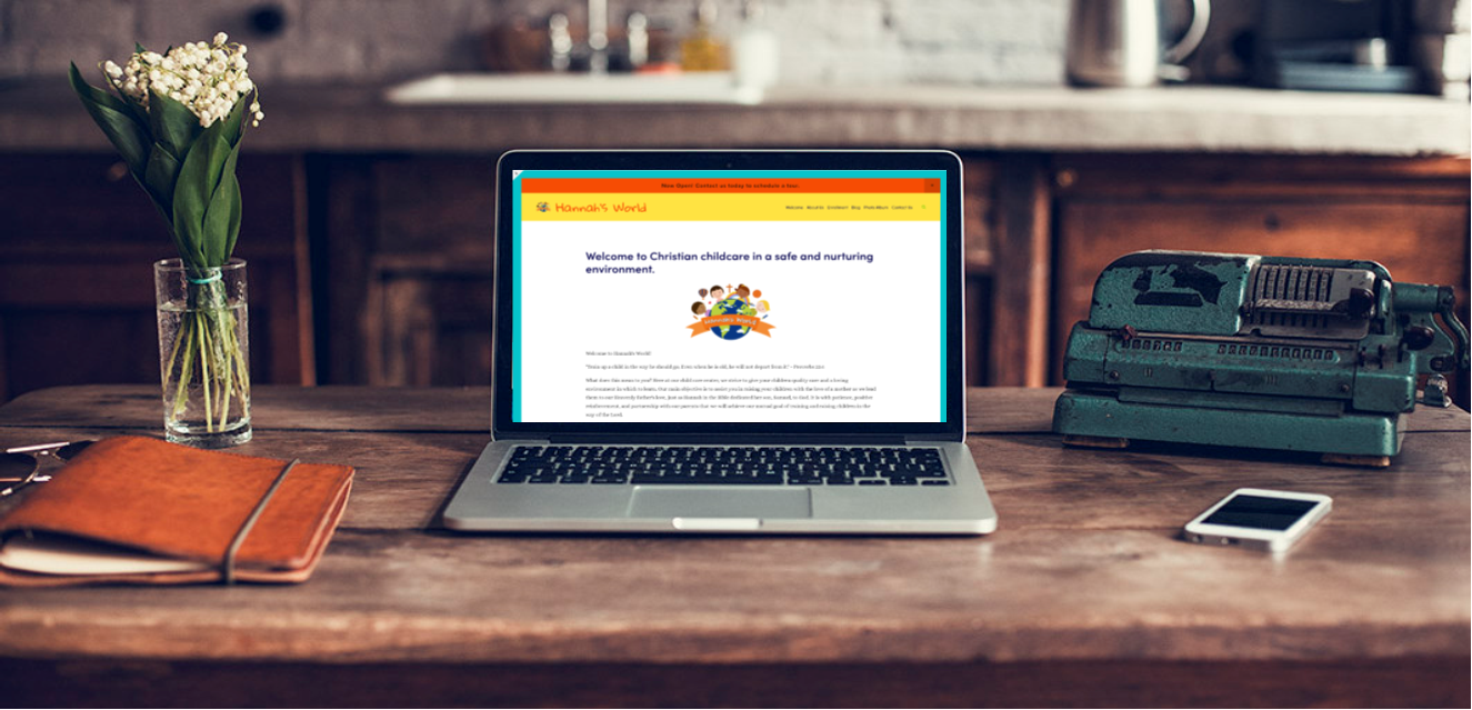 Hannah’s World Website Design