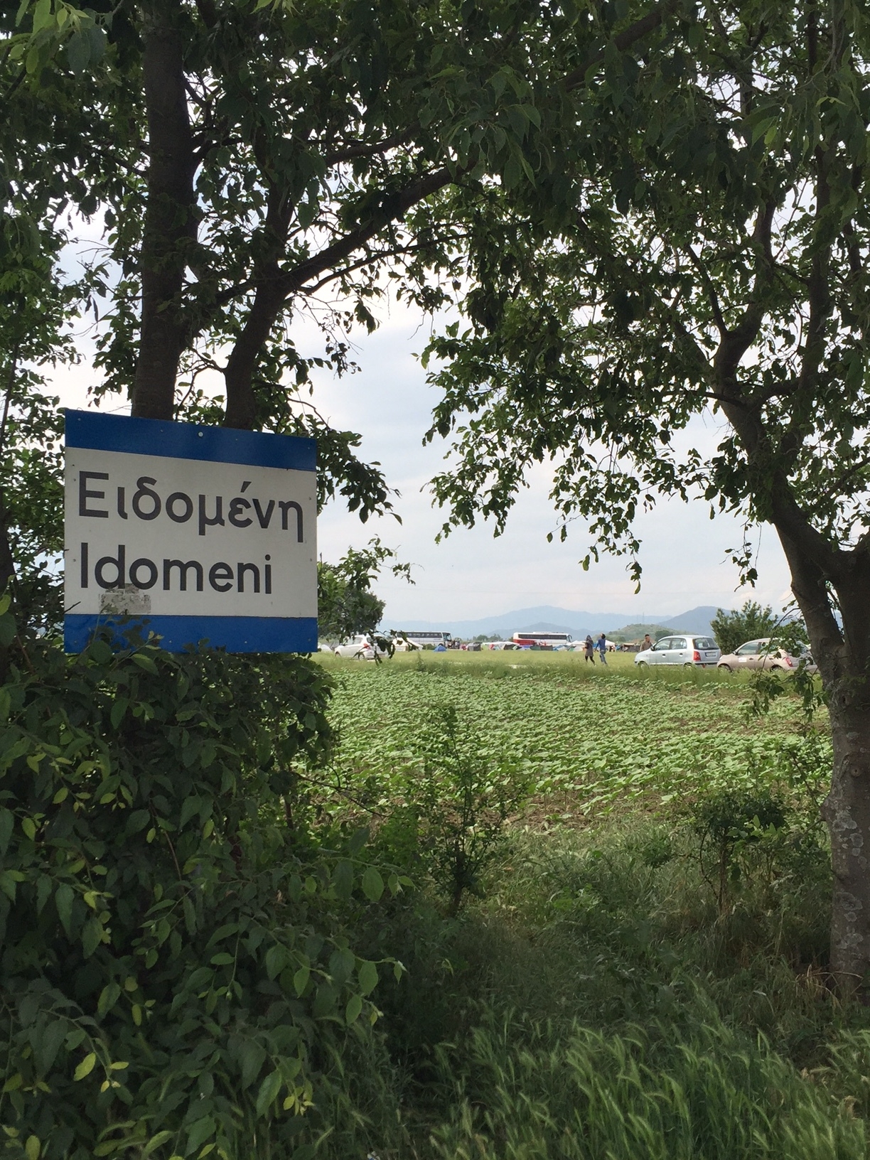 Idomeni: Refugee Camp near border of Greece and Macedonia. It was shut down Mid-May 2016.