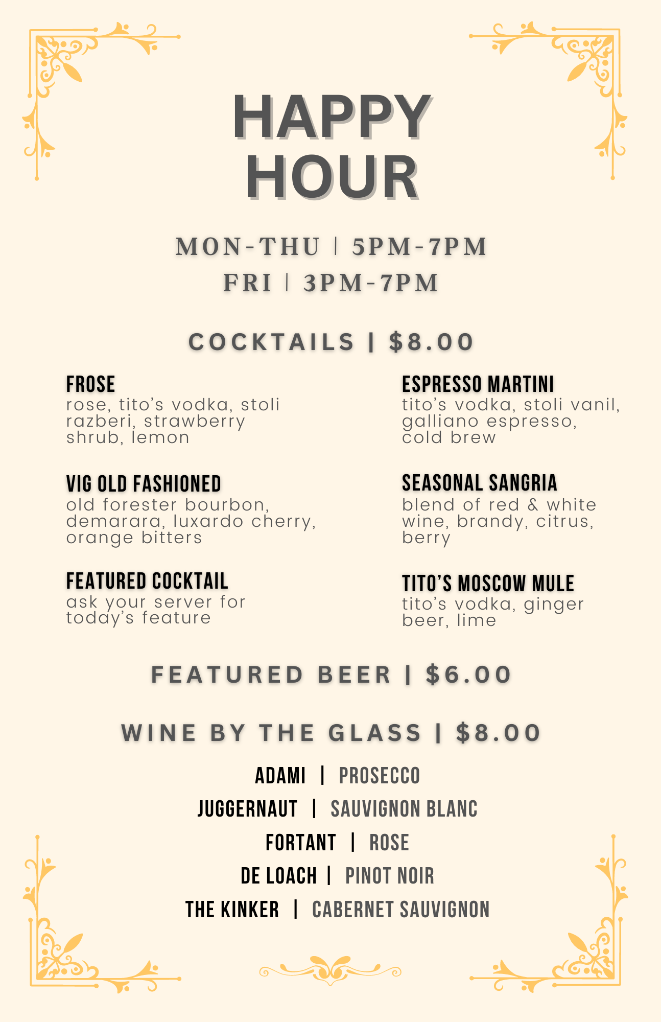 Happy Hour The VIG Chicago Old Town happy-hour-the-vig-chicago-old-town