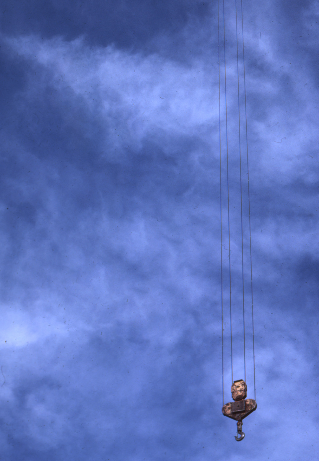  "Cranes. So delicate but so strong, like a necklace in the sky. This was around the time I started getting into drips."&nbsp;(She draws drips all over pieces of paper if&nbsp;the house.) 