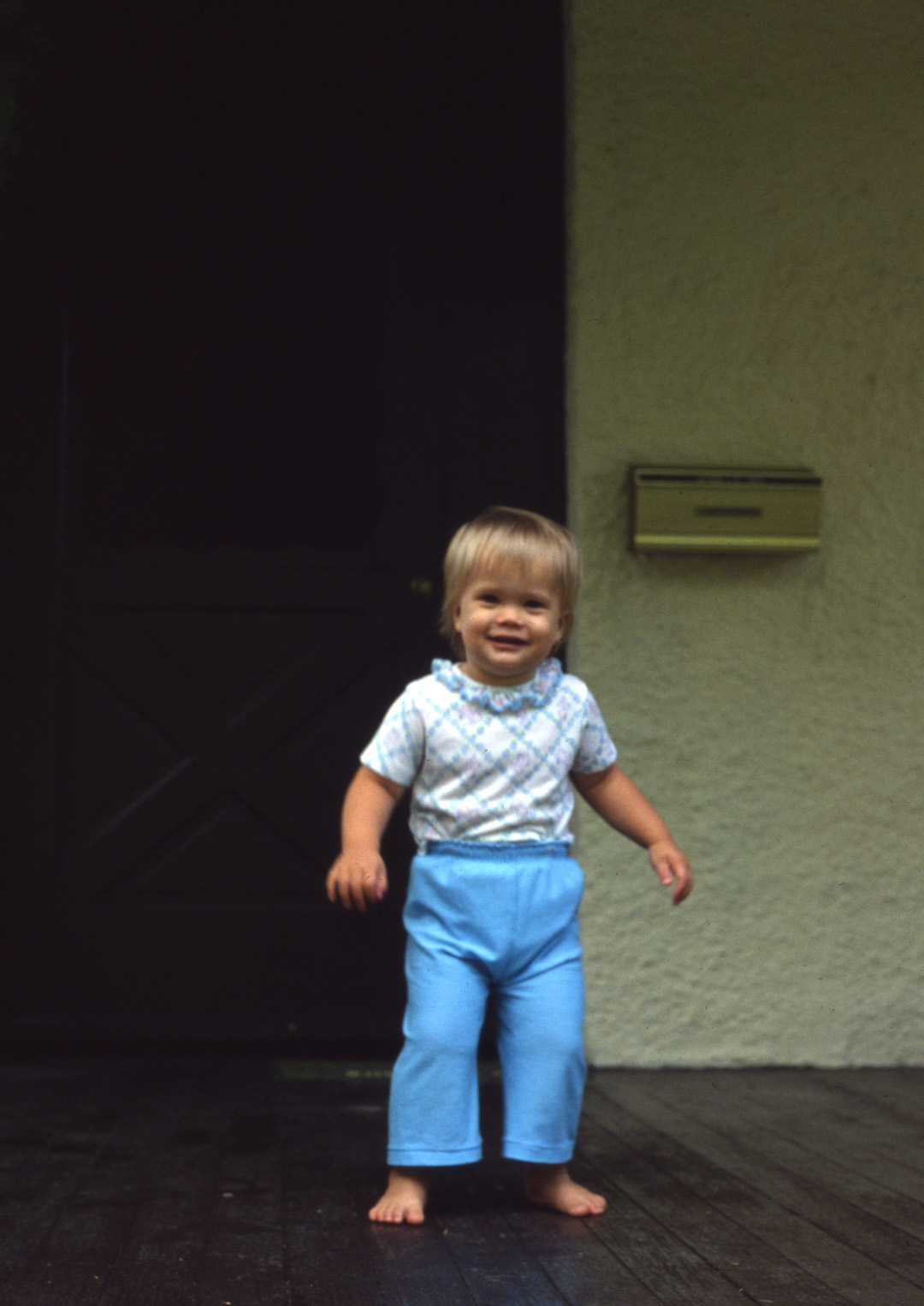  Carrie on the front porch 