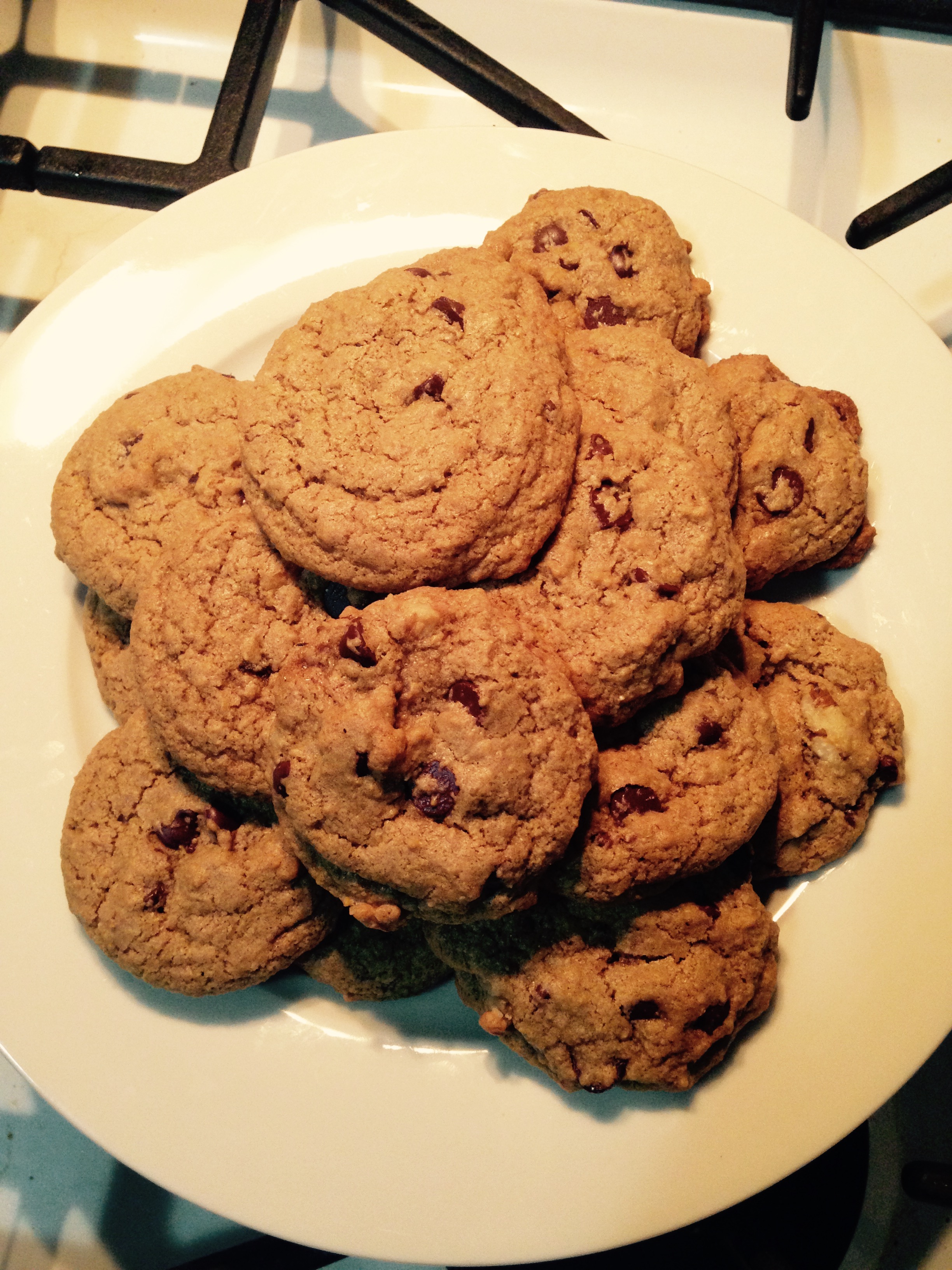 Nothing better than fresh-from-the-oven warm cookies!