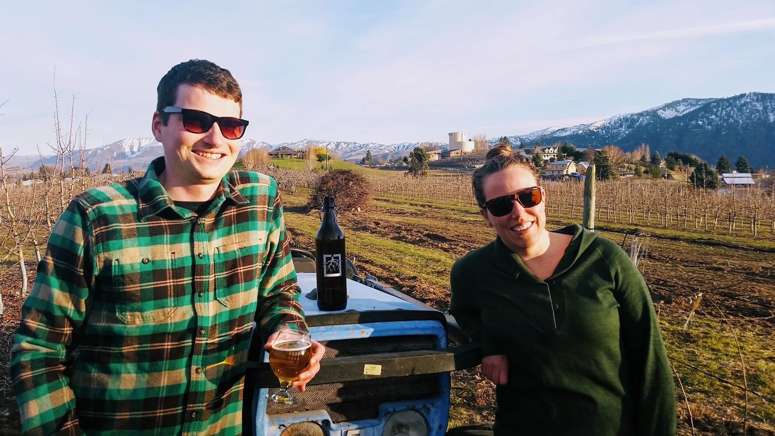 Cidermakers James Caddey and Kate Koenig Howard