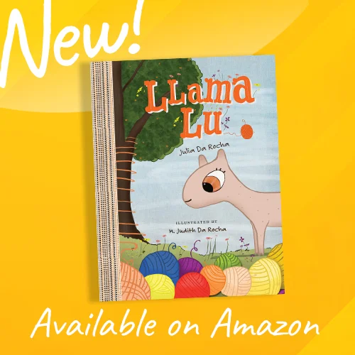 Llama Lu Our latest children’s book is now available on Amazon. Here is a cute story about how a group of animals come together to help a little llama stay warm. She happens to have been born with no wool.