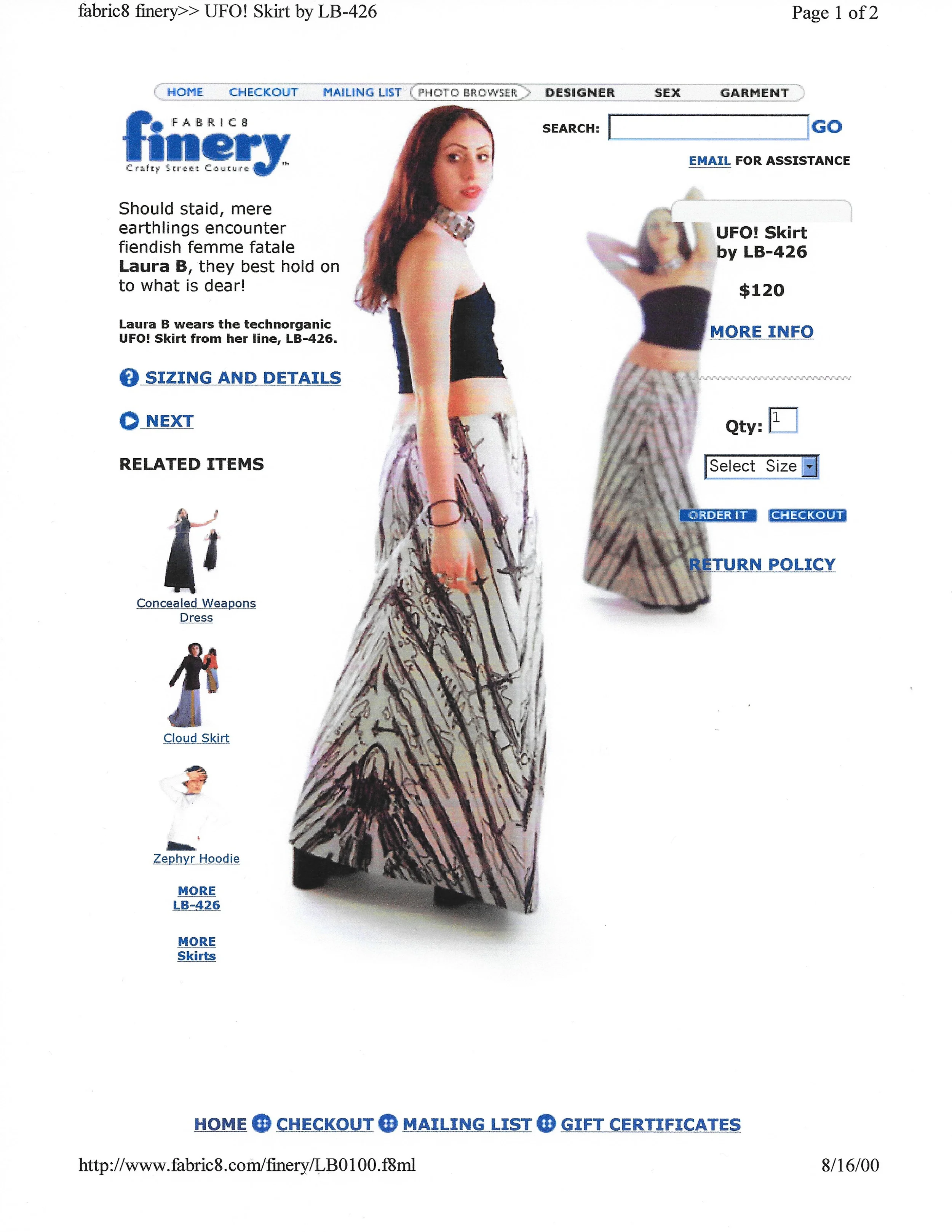 LB-426 ready to wear
