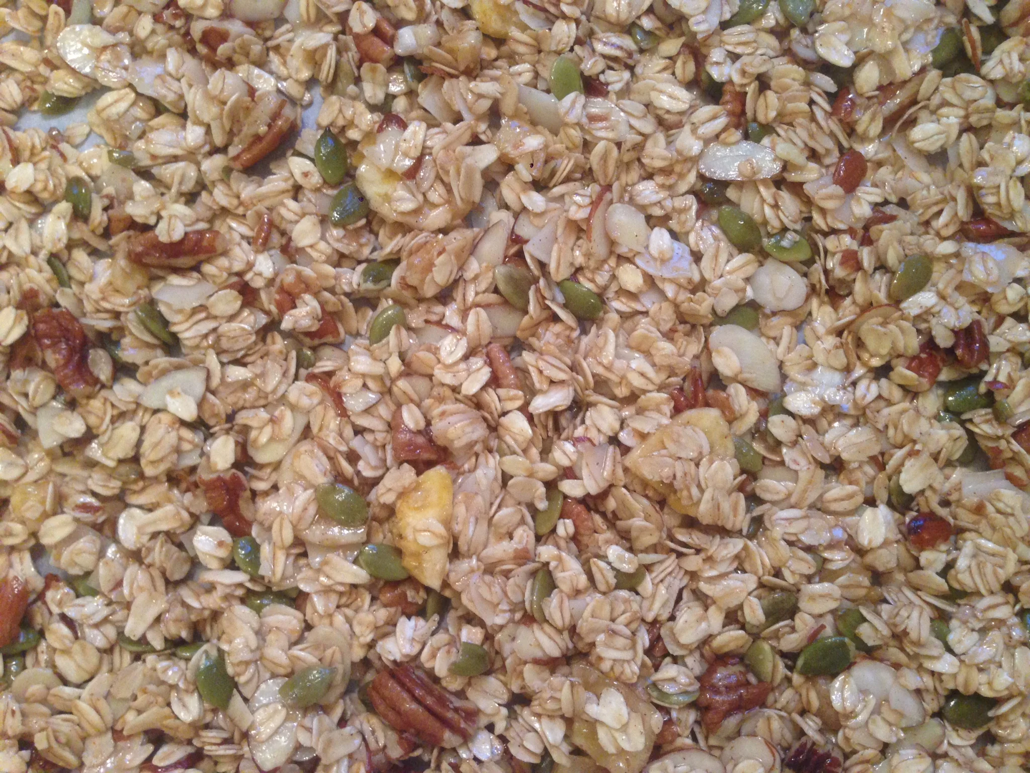 Homemade Granola - Where have all the rolled oats gone?