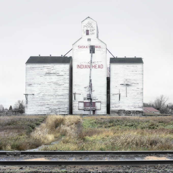   Grain Elevator No. 12    10”x10” on 13”x19” archival paper     15”x15” on 17”x22” archival paper    Editions of 2   