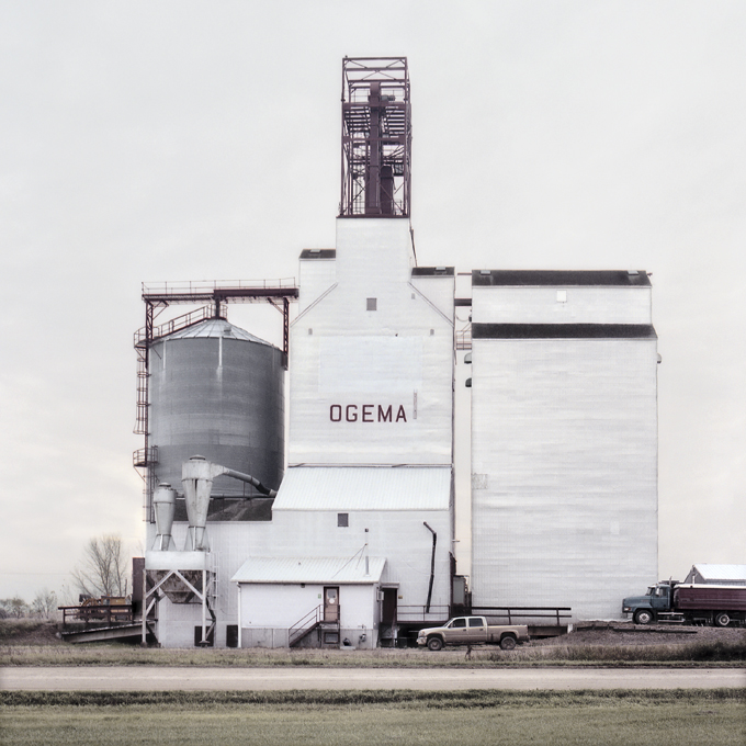   Grain Elevator No. 13    10”x10” on 13”x19” archival paper     15”x15” on 17”x22” archival paper    Editions of 2   