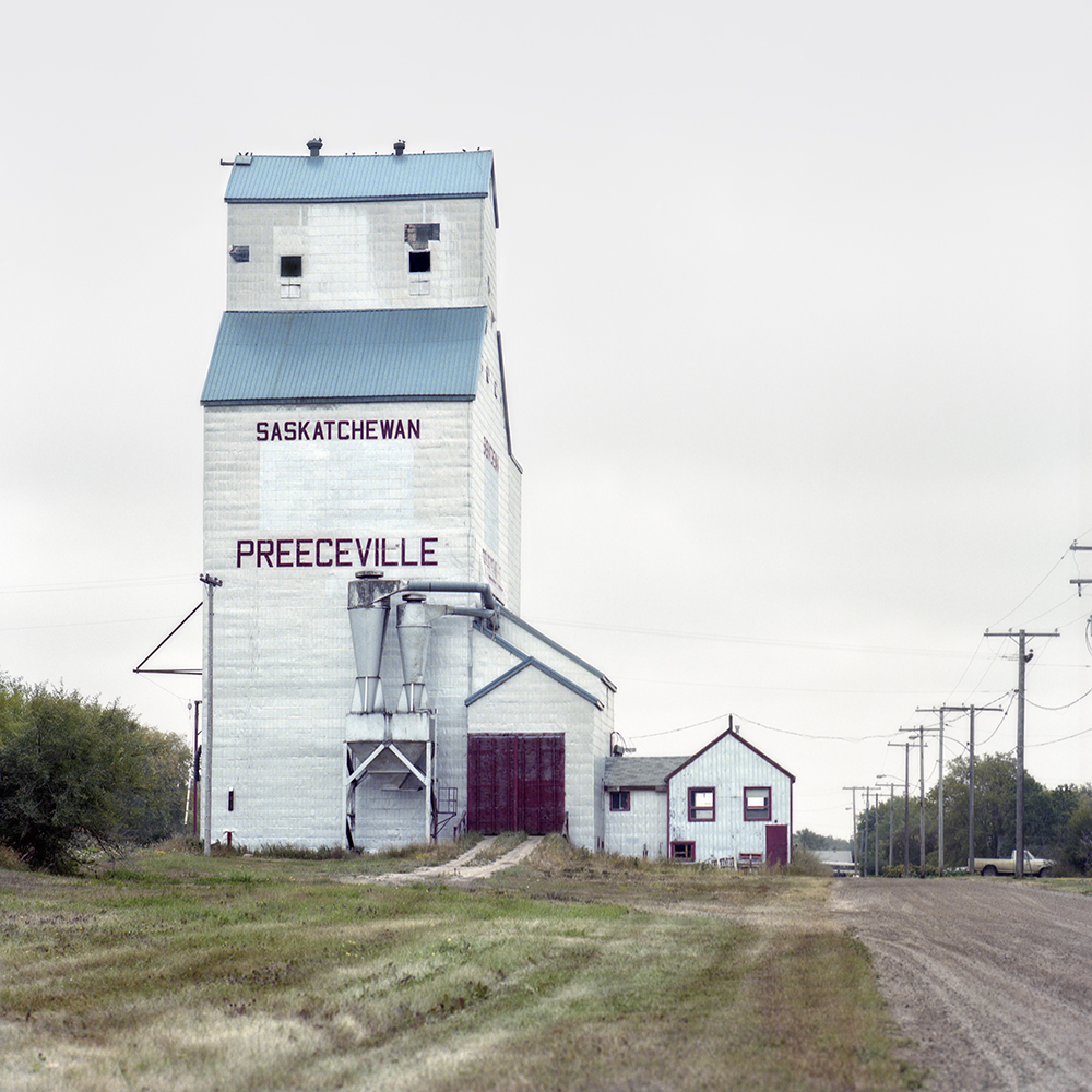   Grain Elevator No. 17    10”x10” on 13”x19” archival paper     15”x15” on 17”x22” archival paper    Editions of 2   