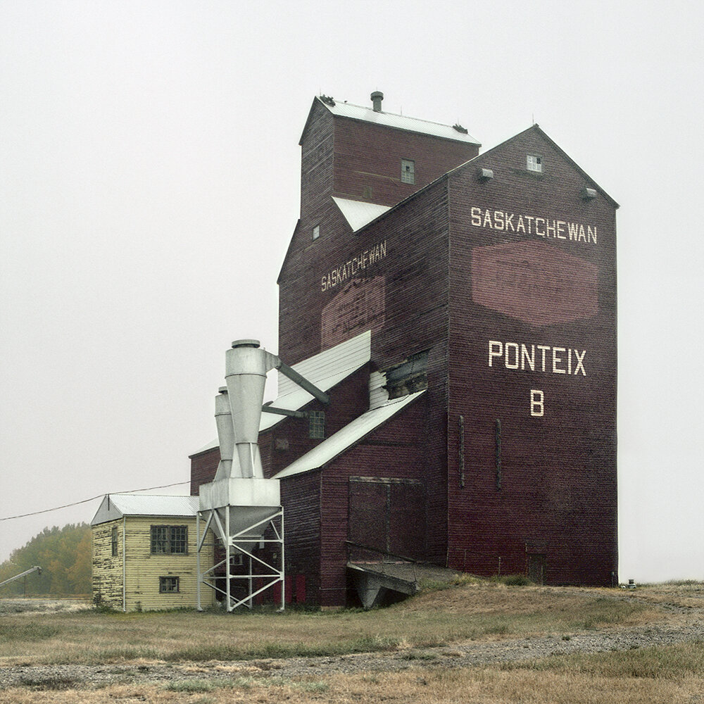   Grain Elevator No. 23    10”x10” on 13”x19” archival paper     15”x15” on 17”x22” archival paper    Editions of 5  