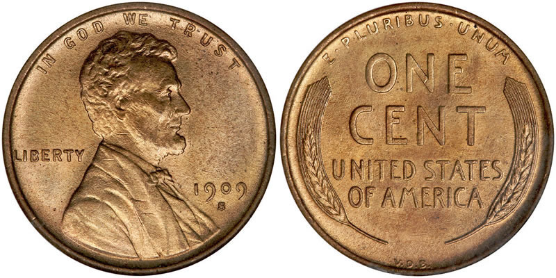 A 1909 penny; the first year 16th President, Abraham Lincoln appeared on the coin. Photo courtesy of wikipedia.com.