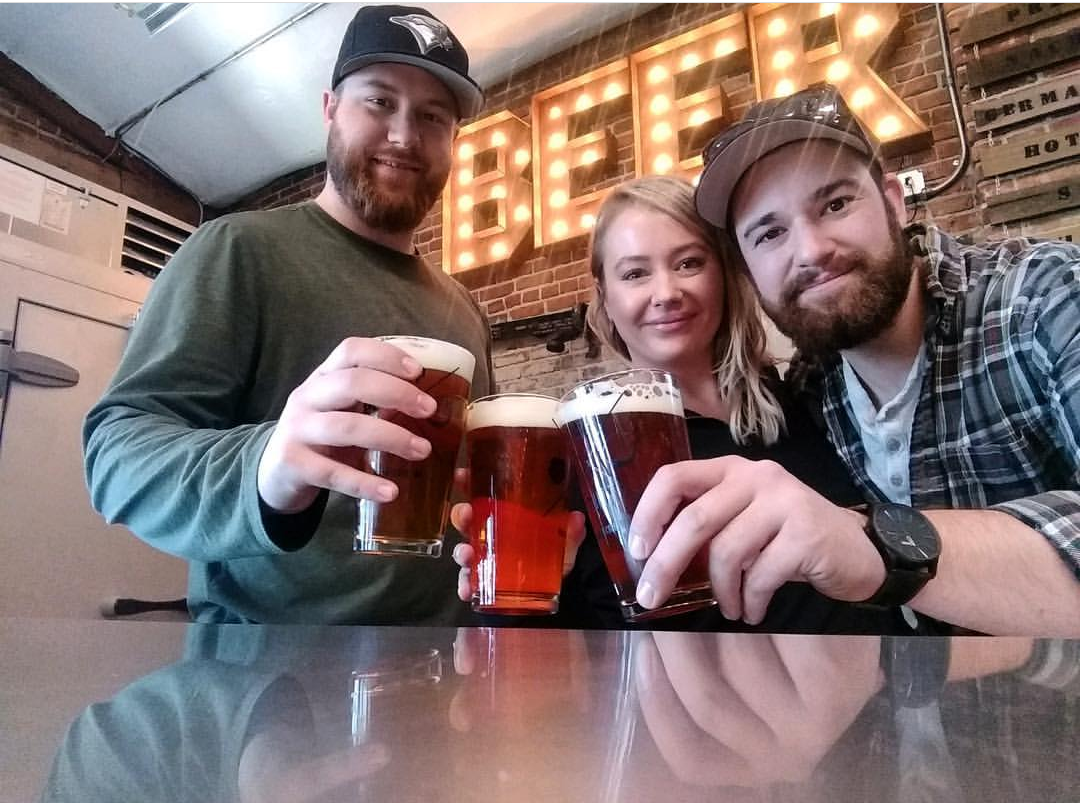 Tap & Putt owners left to right: Jackson Cochran, Stephanie Stone, and Dylan Buttolph (photo credit Tap & Putt)