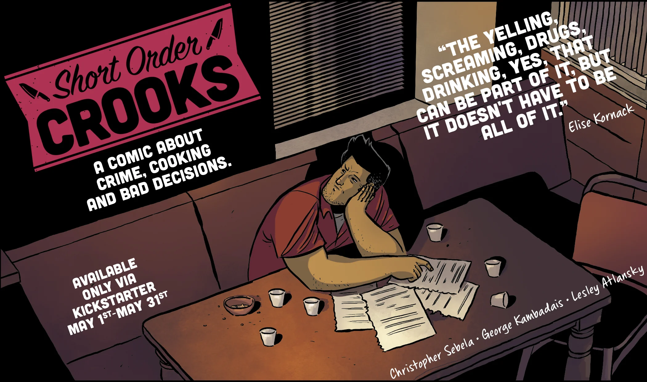 Short Order Crooks teaser D