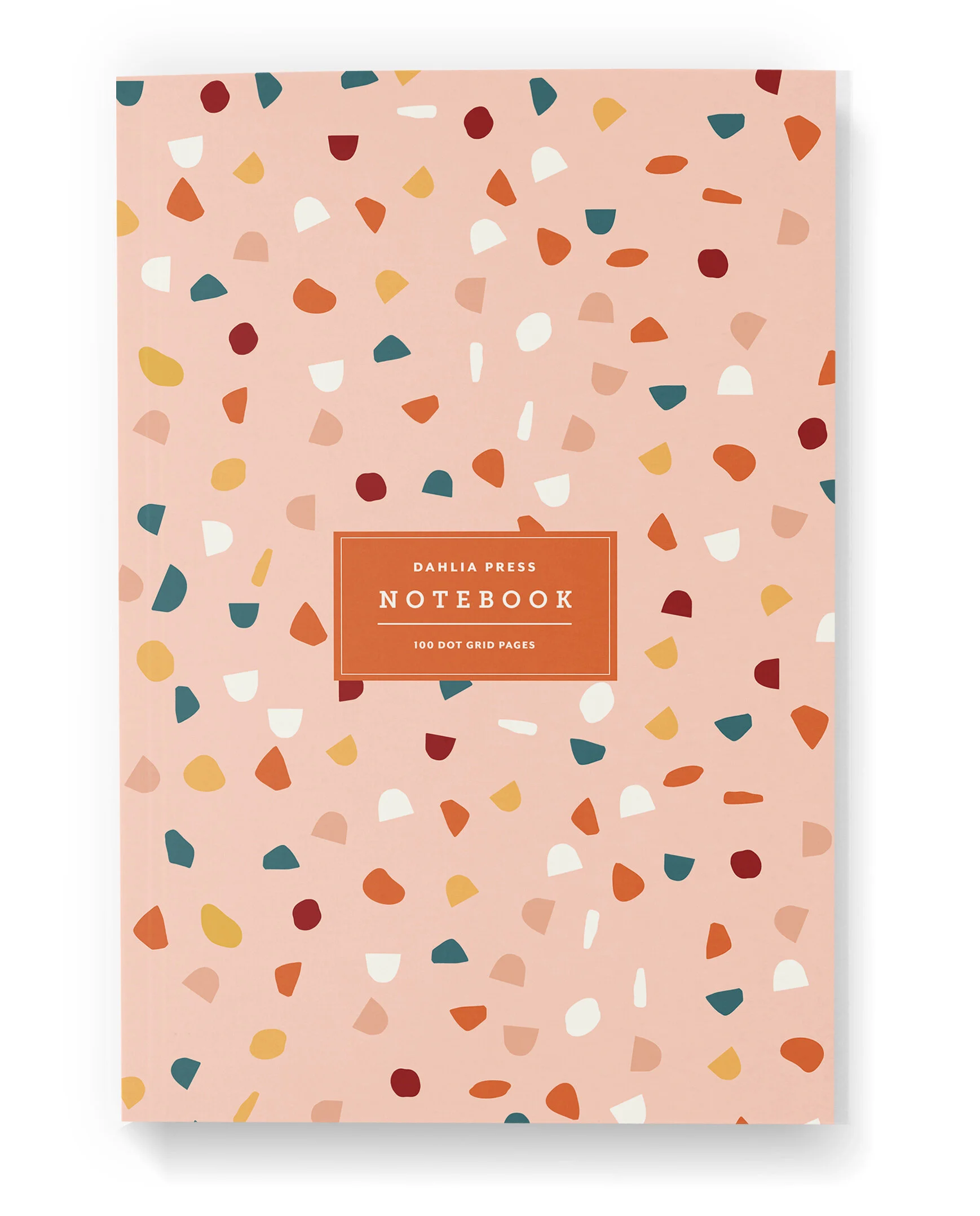 VII: Terrazzo Notebook, 6x9 Dotted Journal