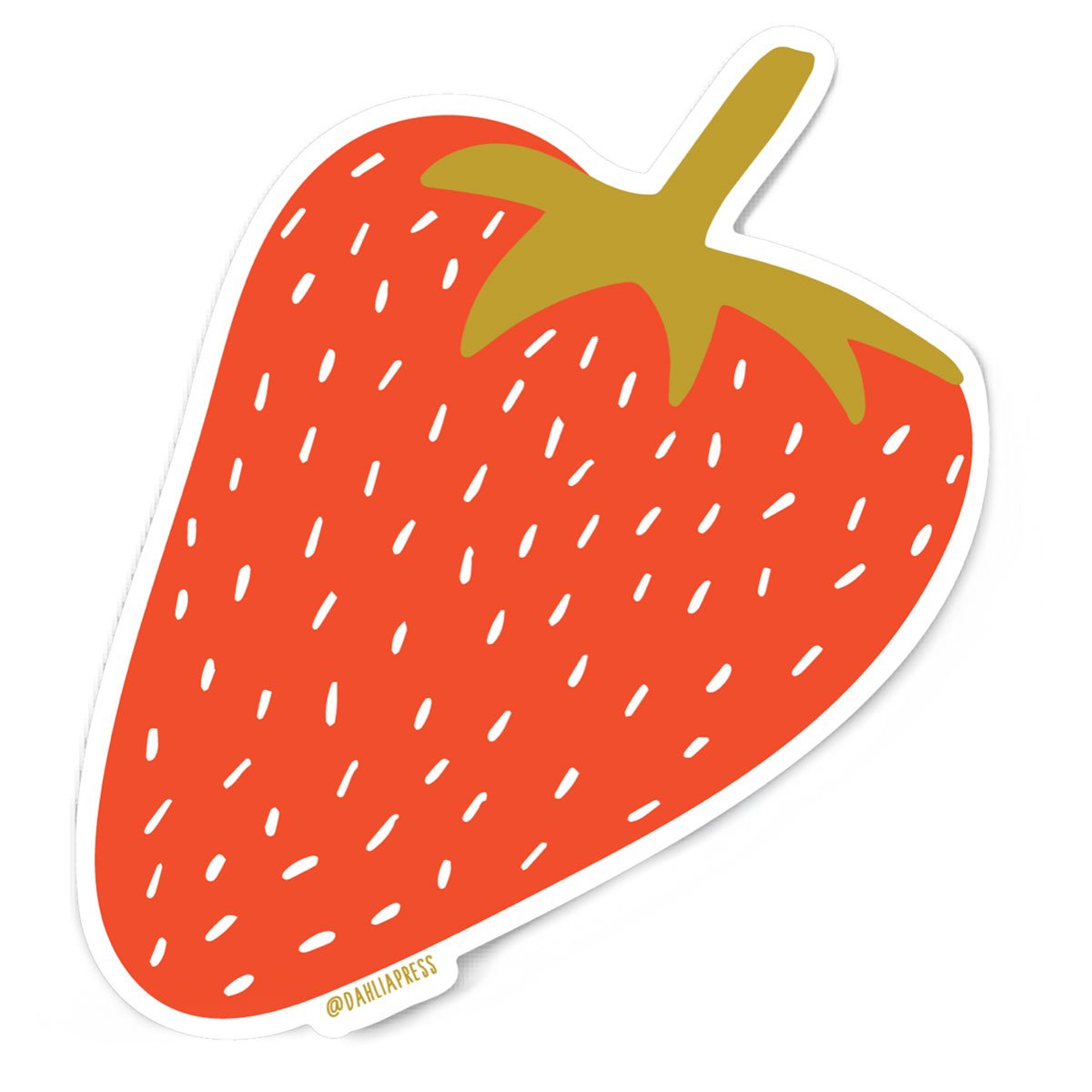 Strawberry - Sticker — Dahlia Press