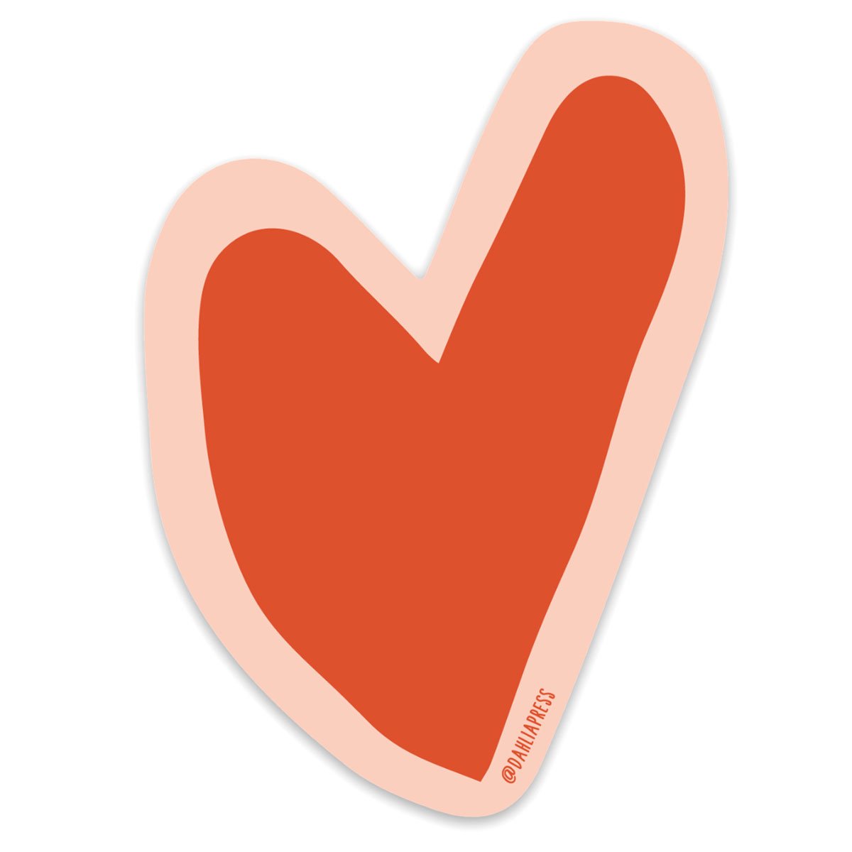 Cool Simple Heart Sticker