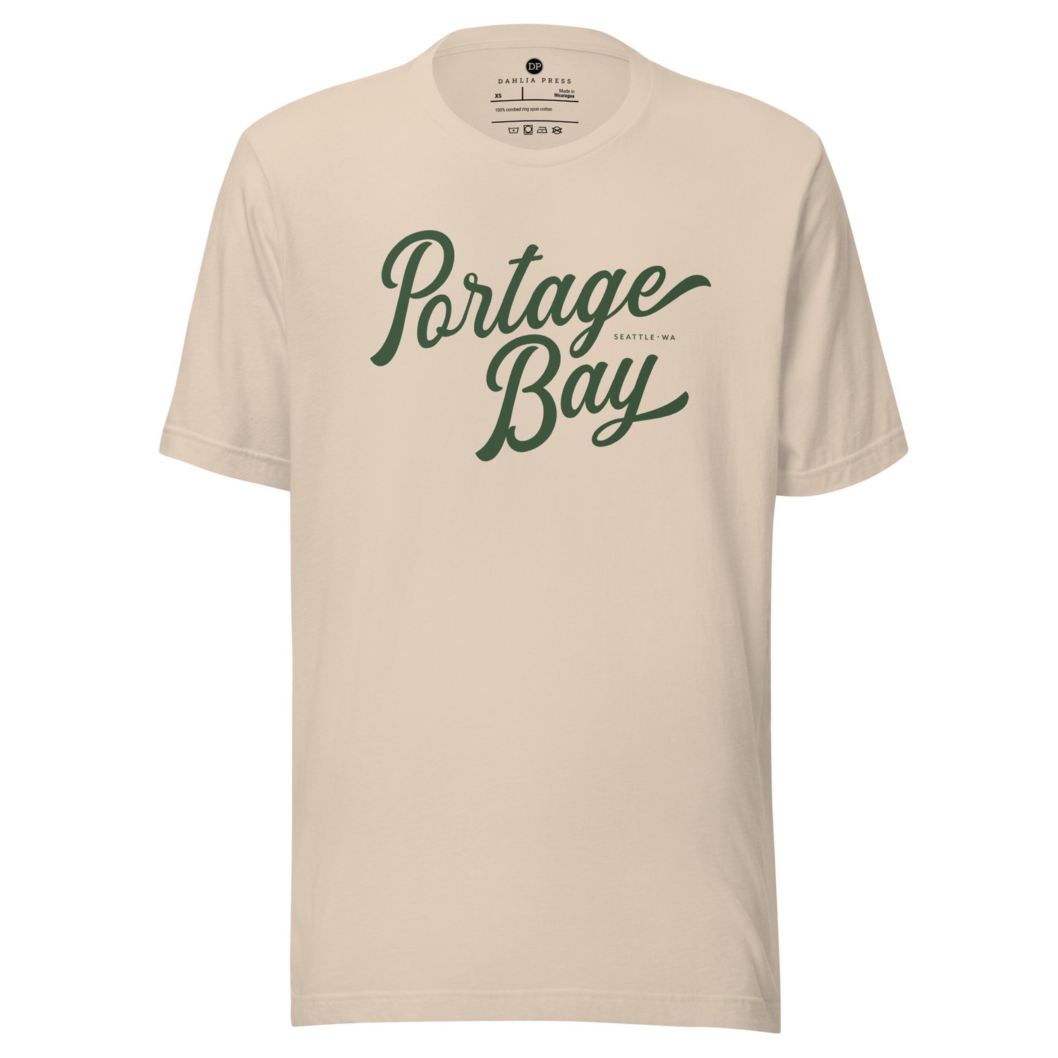 Portage Bay Seattle Baseball T-Shirt — Dahlia Press