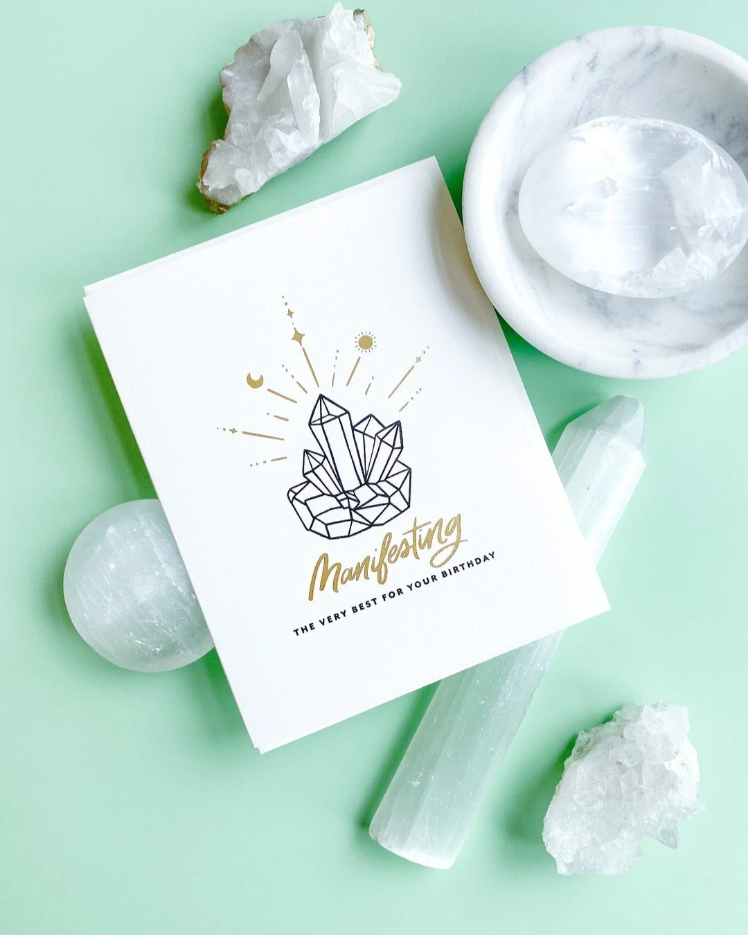 Manifesting only the best for you this birthday. Available at link in bio.

#birthday #bday #bdaycard #happybday #happybirthday #birthdaycard #birthdaygreeting #birthdaygift #birthdaygifts #shopsmall #shoplocal #shopseattle #dahliapress #letterpress 