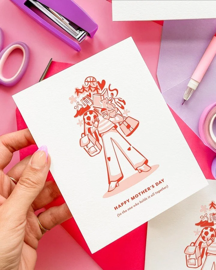 For the mom who literally juggles it all - Happy Mother's Day. Shop all of our Mother's Day greetings at link in bio.

#mom #mothersday #mothersdaycard #happymothersday #momsday #momgift #mothersdaygifts #shopsmall #shoplocal #shopseattle #dahliapres