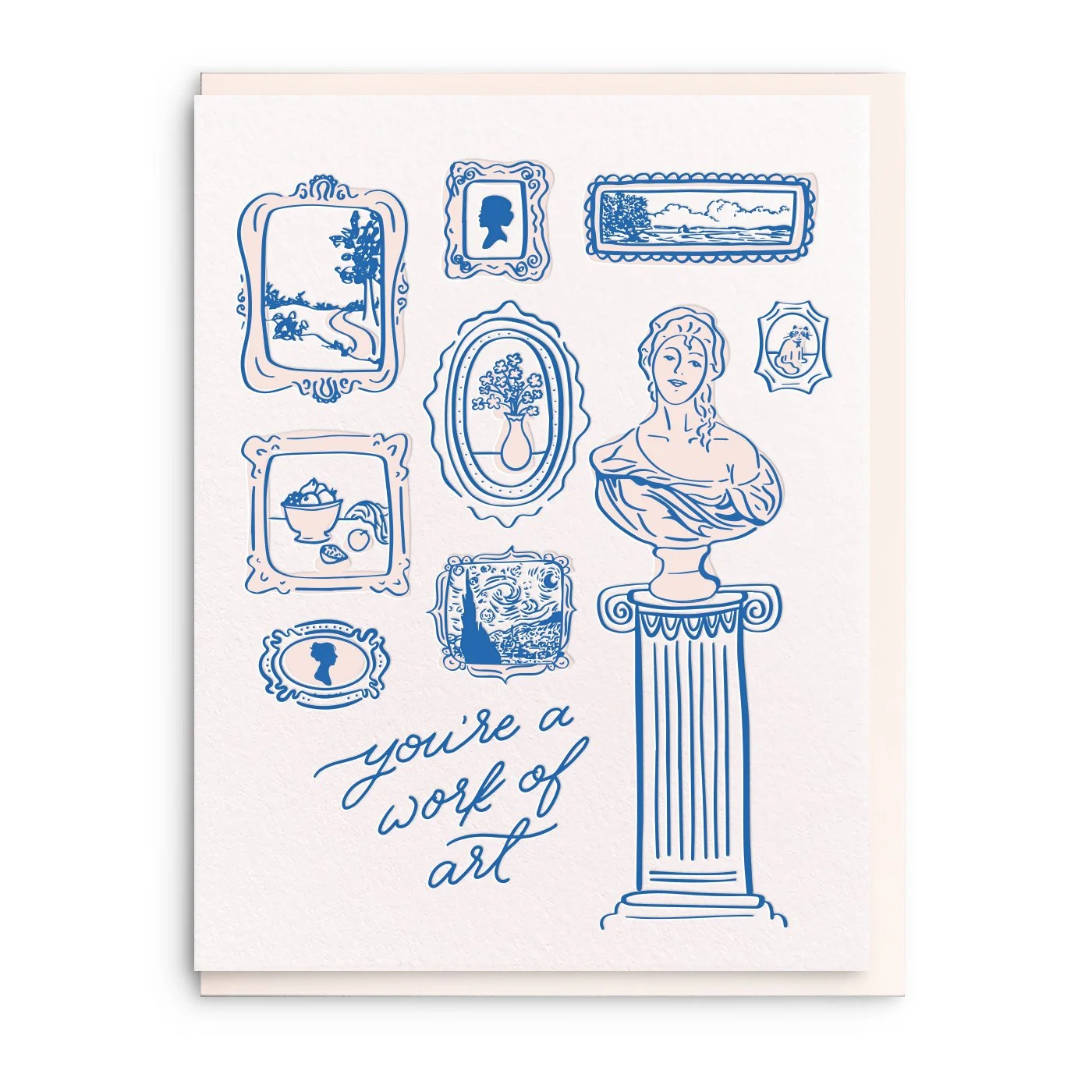 Work Of Art - Letterpress Love & Valentine's Card