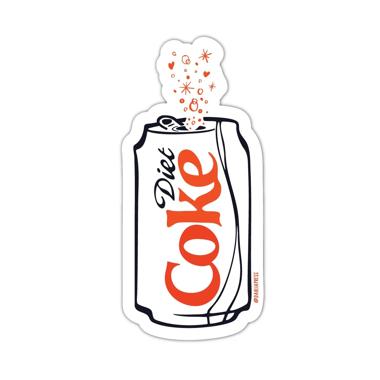 Diet Coke - Vinyl Die Cut Sticker