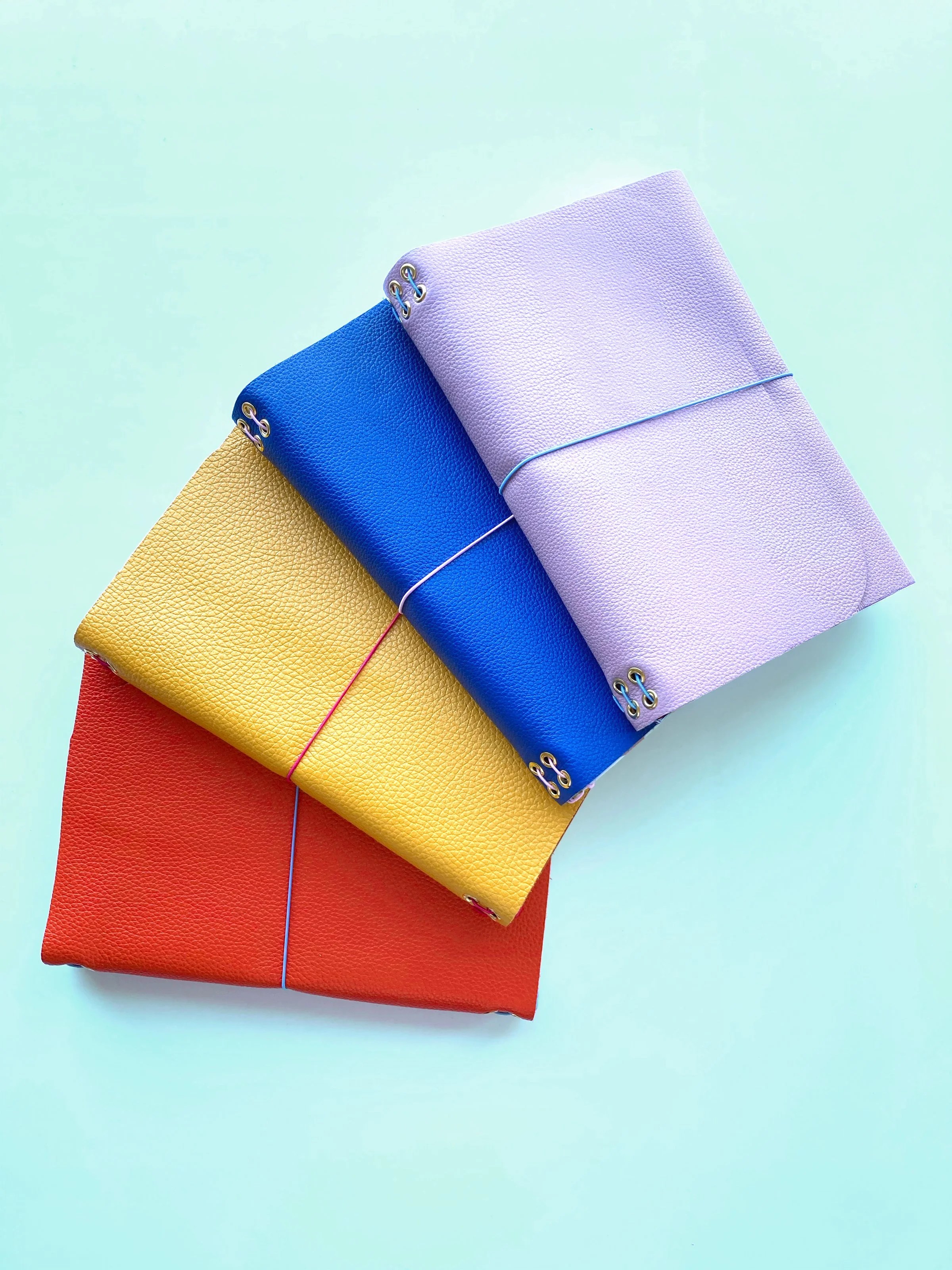 Large Leather Notebook Cover | Handmade Refillable Journal Set