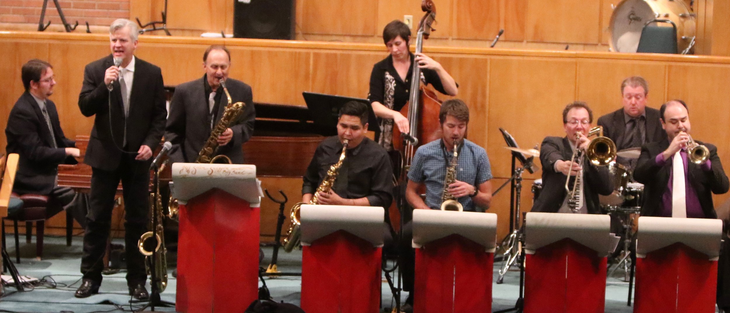 The Swing'n Big Band Photo By Rick Greenaker