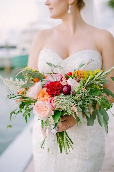 Beutiful Wedding Flowers in Key Biscayne