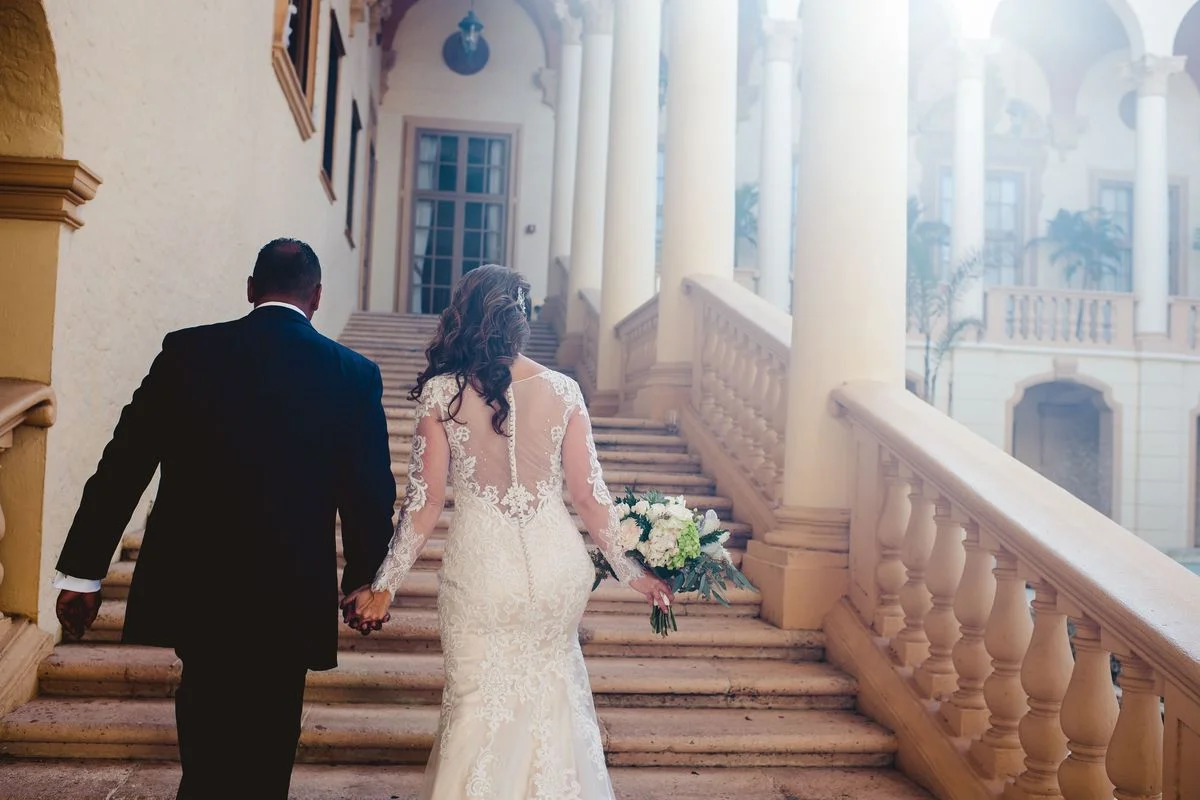 The Biltmore Bride with Bouquet Flowers
